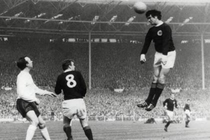 baxter scotland jim wembley 1967 auld enemy ran victory know billy mate nobby stiles bremner header england gets during team