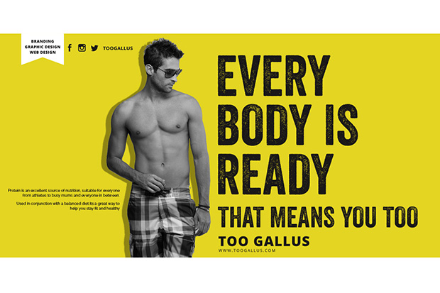 Glasgow artist creates 'body positive' Protein World ads