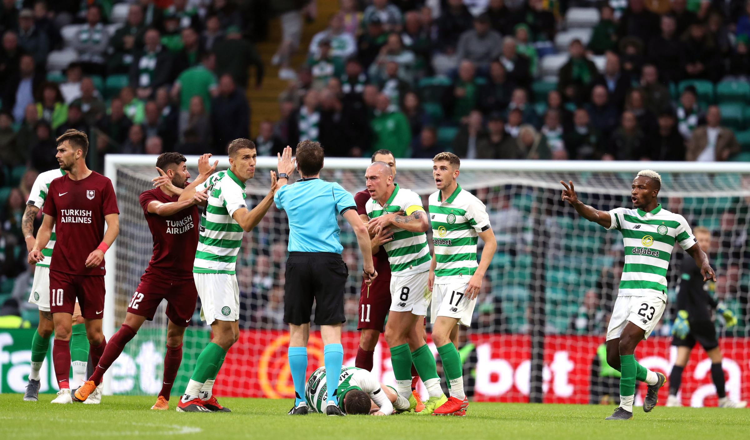 Who can Celtic be drawn against in the Champions League third qualifying round?