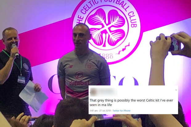 Celtic pink strip: Fans slaughter ‘worst kit ever’ at Hoops Festival launch day