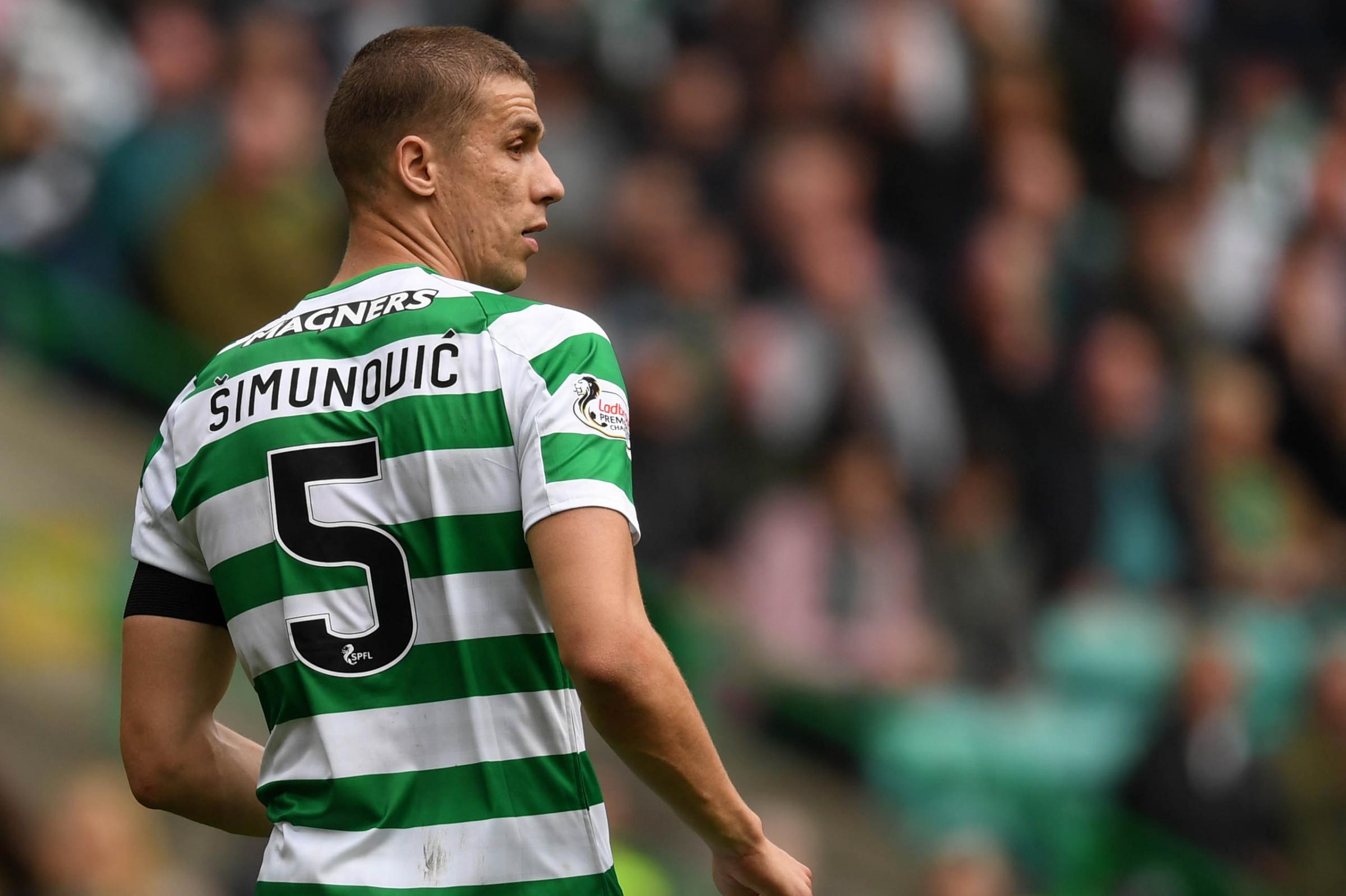 Celtic defender Jozo Simunovic ruled out for up to four months