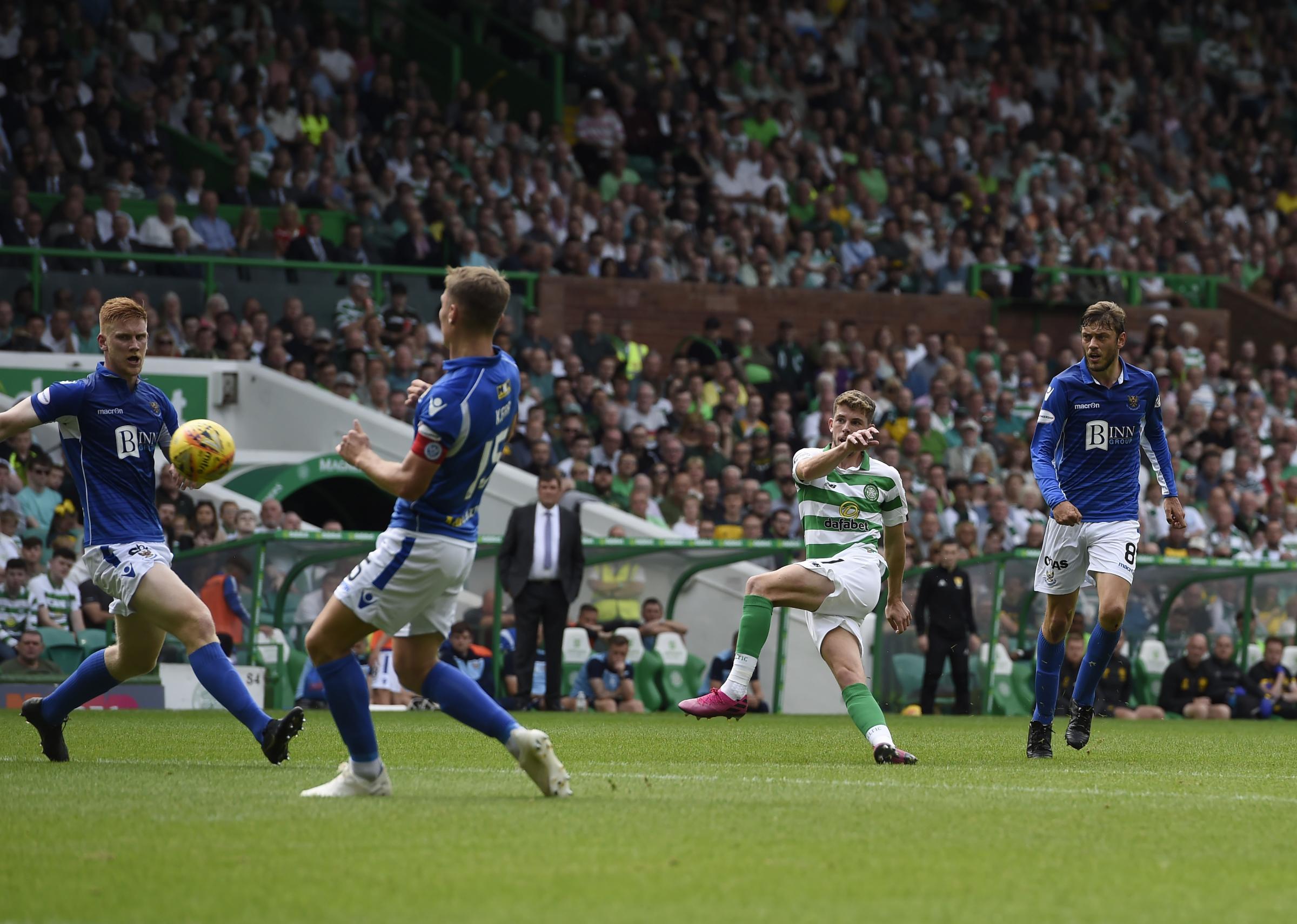 Celtic 7 St Johnstone 0: Ryan Christie stars in emphatic win