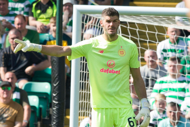 Celtic fan ‘thrown out’ of Parkhead for ‘launching missile’ behind Fraser Forster’s goal