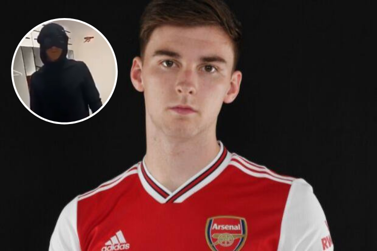 Ex-Celtic star Kieran Tierney dubbed ‘Scottish Batman’ as he has Arsenal teammates in stitches