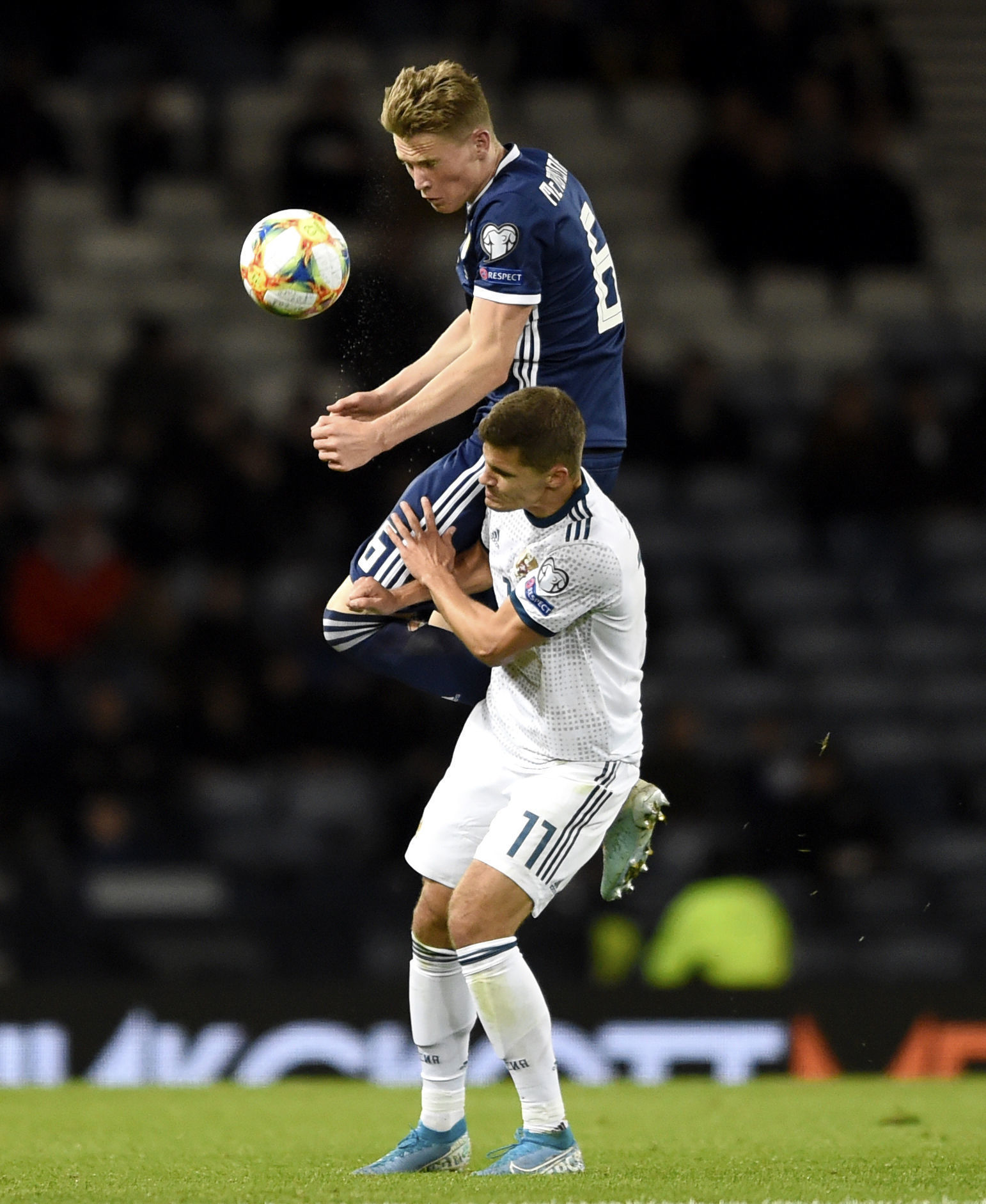 Scotland marks out of ten: Russia prove to be step-up on a night when Scots showed effort, will and an ability to be their own worst enemy