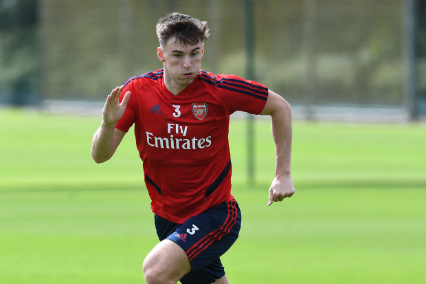 Ex-Celtic star Kieran Tierney to return to full training with Arsenal teammates this month