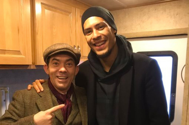 Celtic-daft Peaky Blinders star recalls giving Virgil Van Dijk tour of set and watching Liverpool game with Dutchman