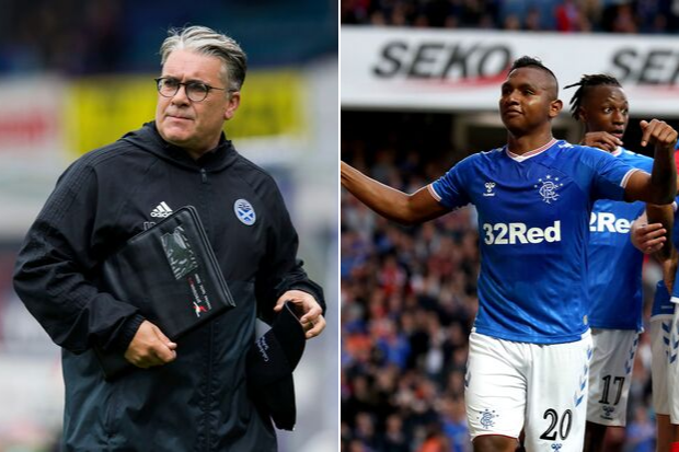 Ayr boss Ian McCall believes Rangers’ Alfredo Morelos is best striker in country