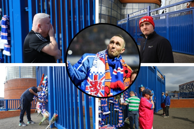 Rangers and Celtic fans visit Ibrox to pay tribute to Fernando Ricksen