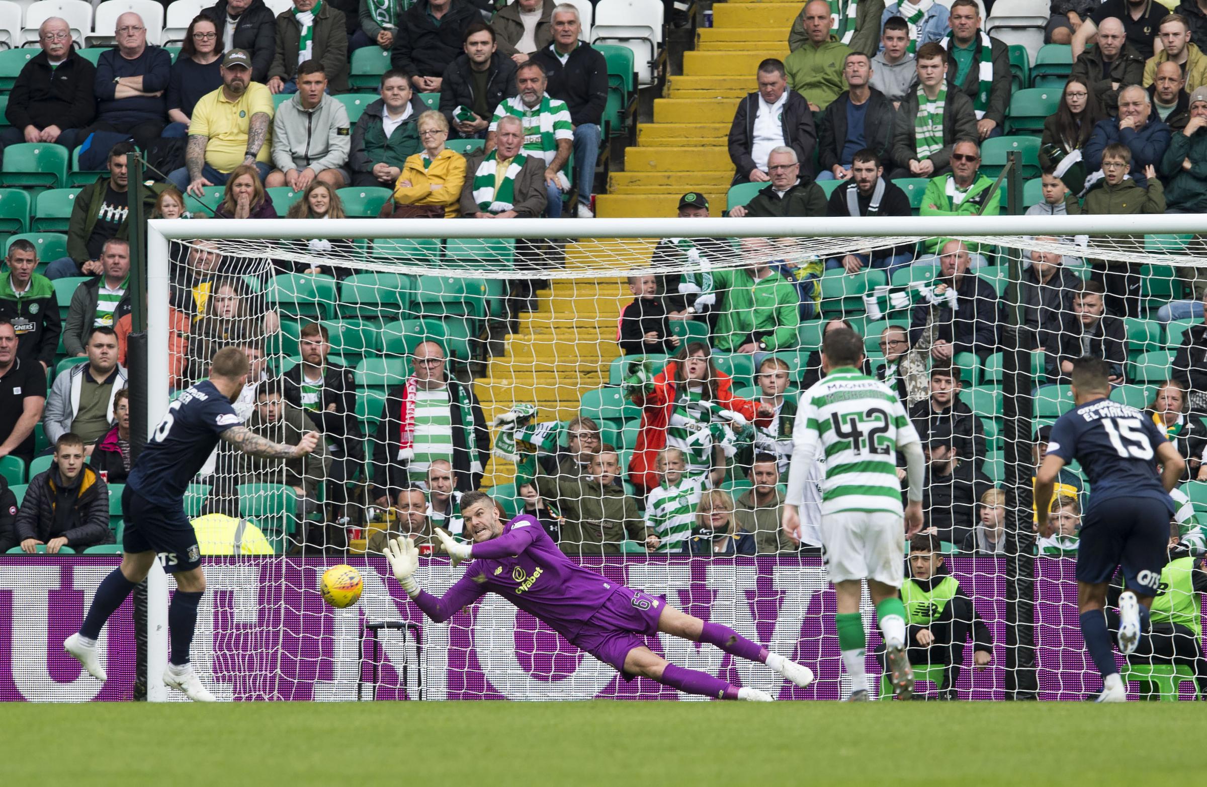 Fraser Forster says Celtic would be comfortable in English Premier League