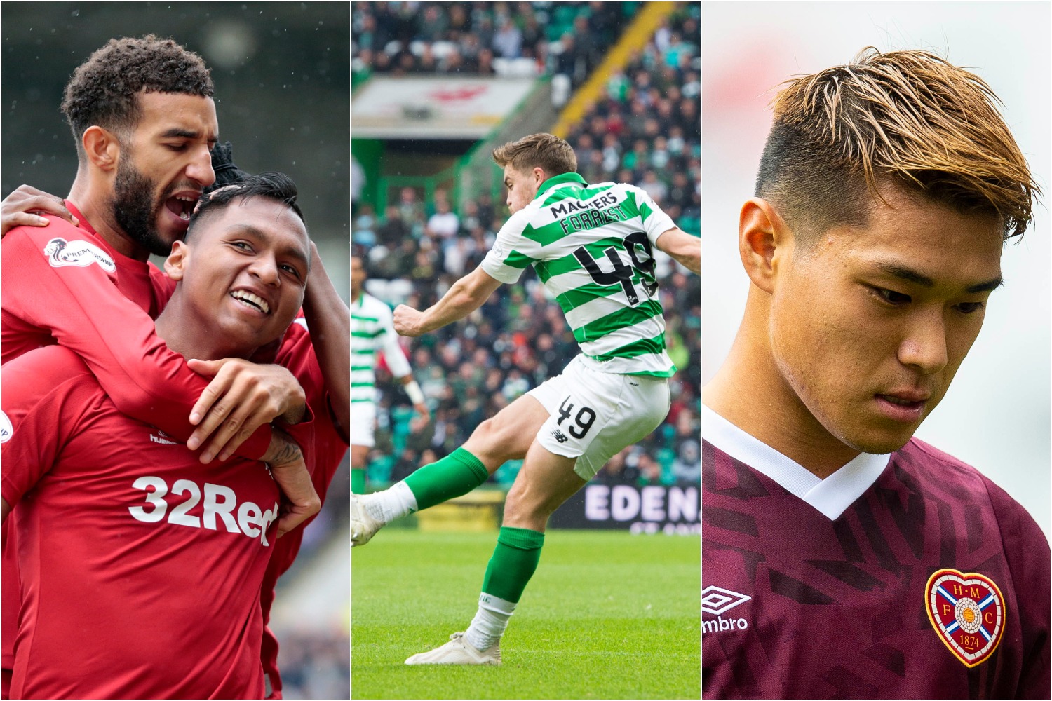 Scottish Premiership Team of the Week as Celtic’s Forrest and Rangers’ Goldson shine