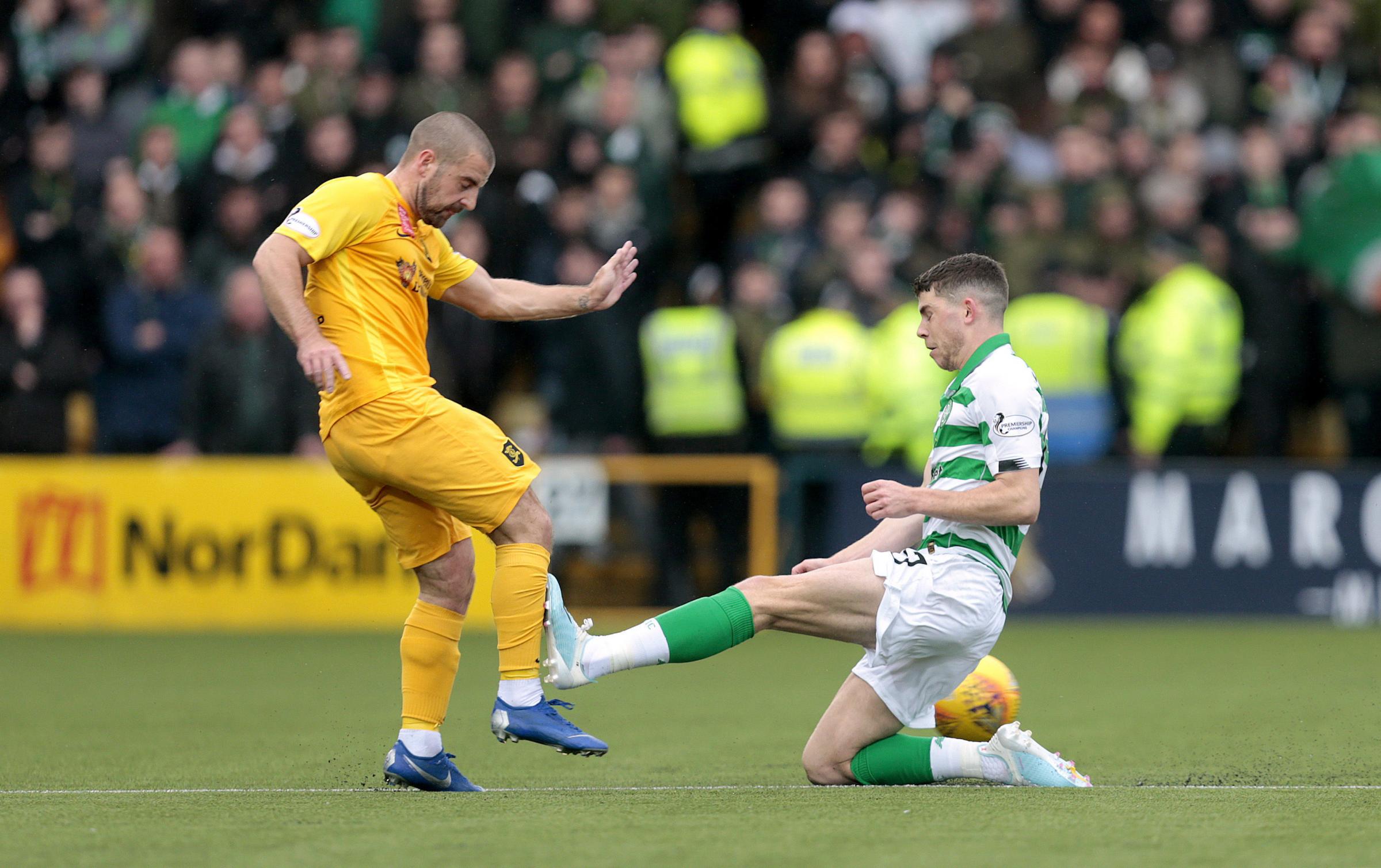 Celtic were in control until red card proved costly in Livingston defeat, says Neil Lennon