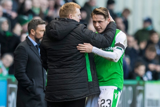 Scott Allan admits he loved to see Neil Lennon blow gasket as Hibs manager