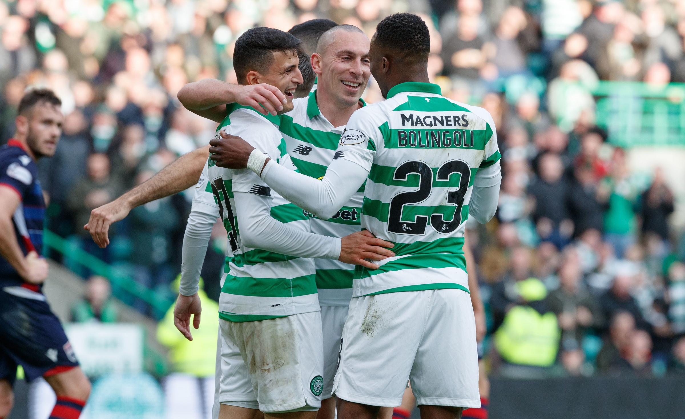 Scott Brown hails ‘top class’ Celtic attackers after Ross County mauling