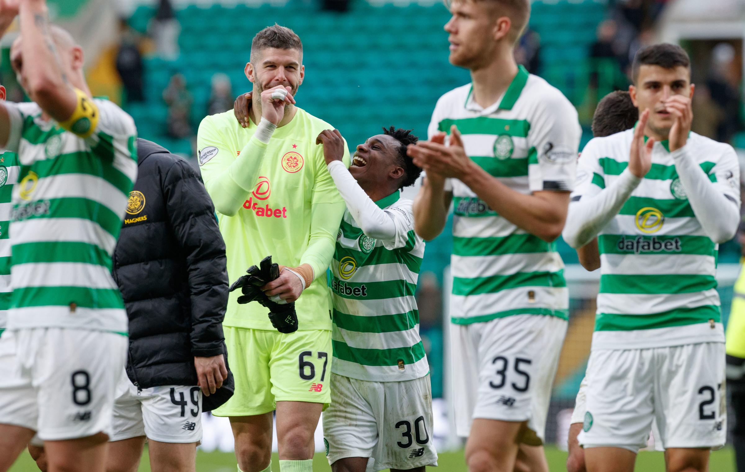 Fraser Forster: Playing for Celtic in the Europa League can help me earn an England recall