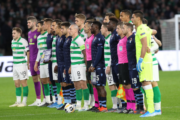 Lazio 0-0 Celtic LIVE: Jonny Hayes starts at left-back as McGregor makes 250th Hoops appearance