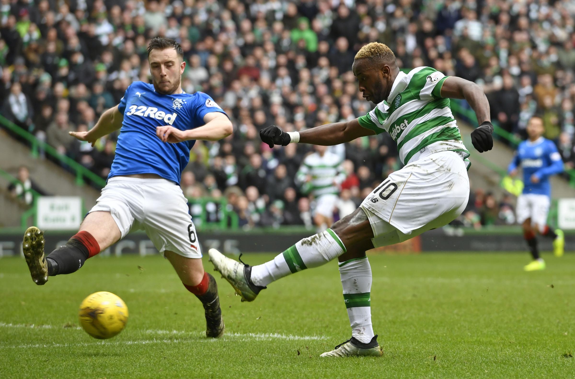 Moussa Dembele trolls Rangers on social media as Celtic book Champions League return