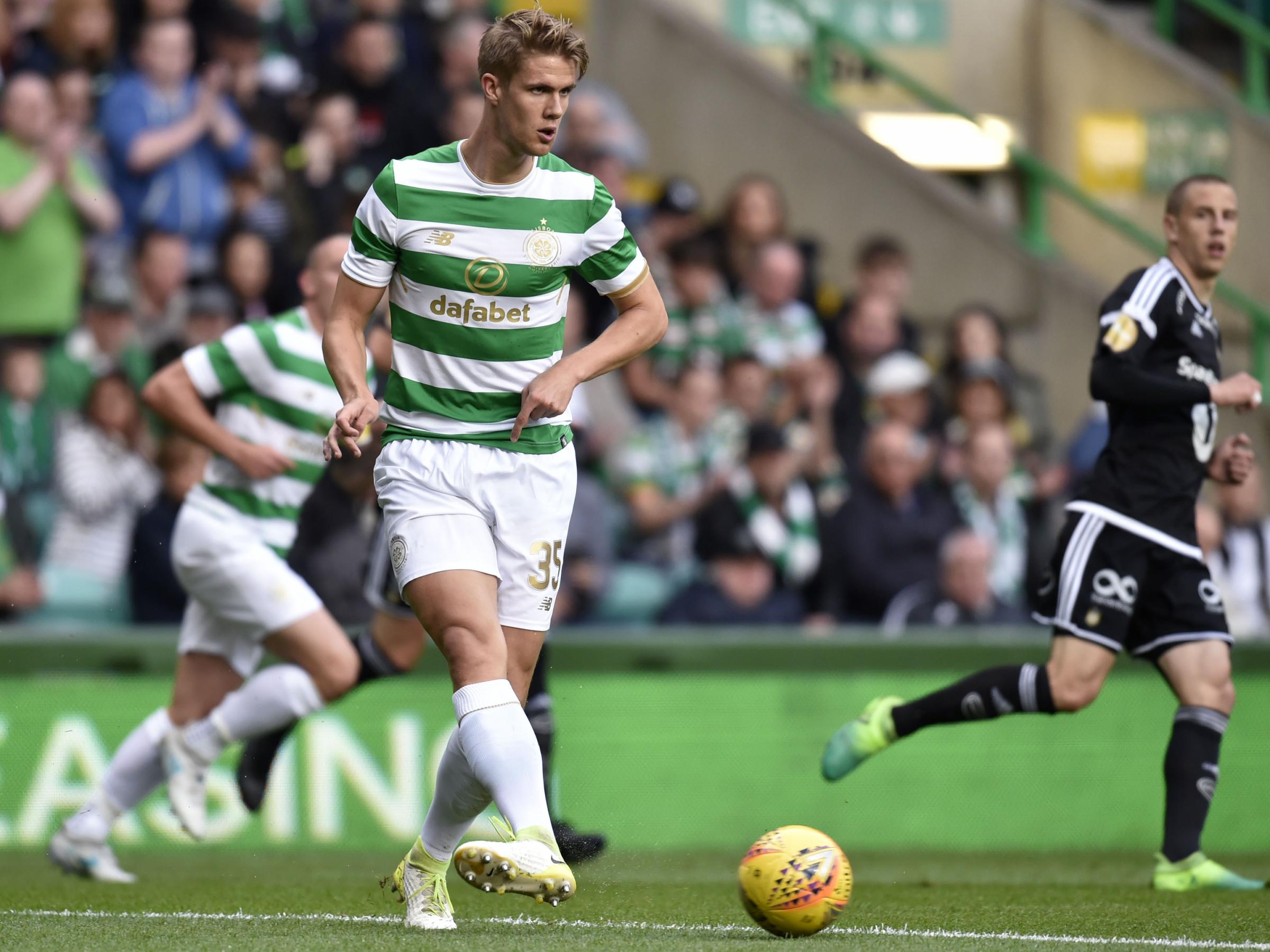 Shoulder popping out not enough to stop Celtic youngster Kristoffer Ajer