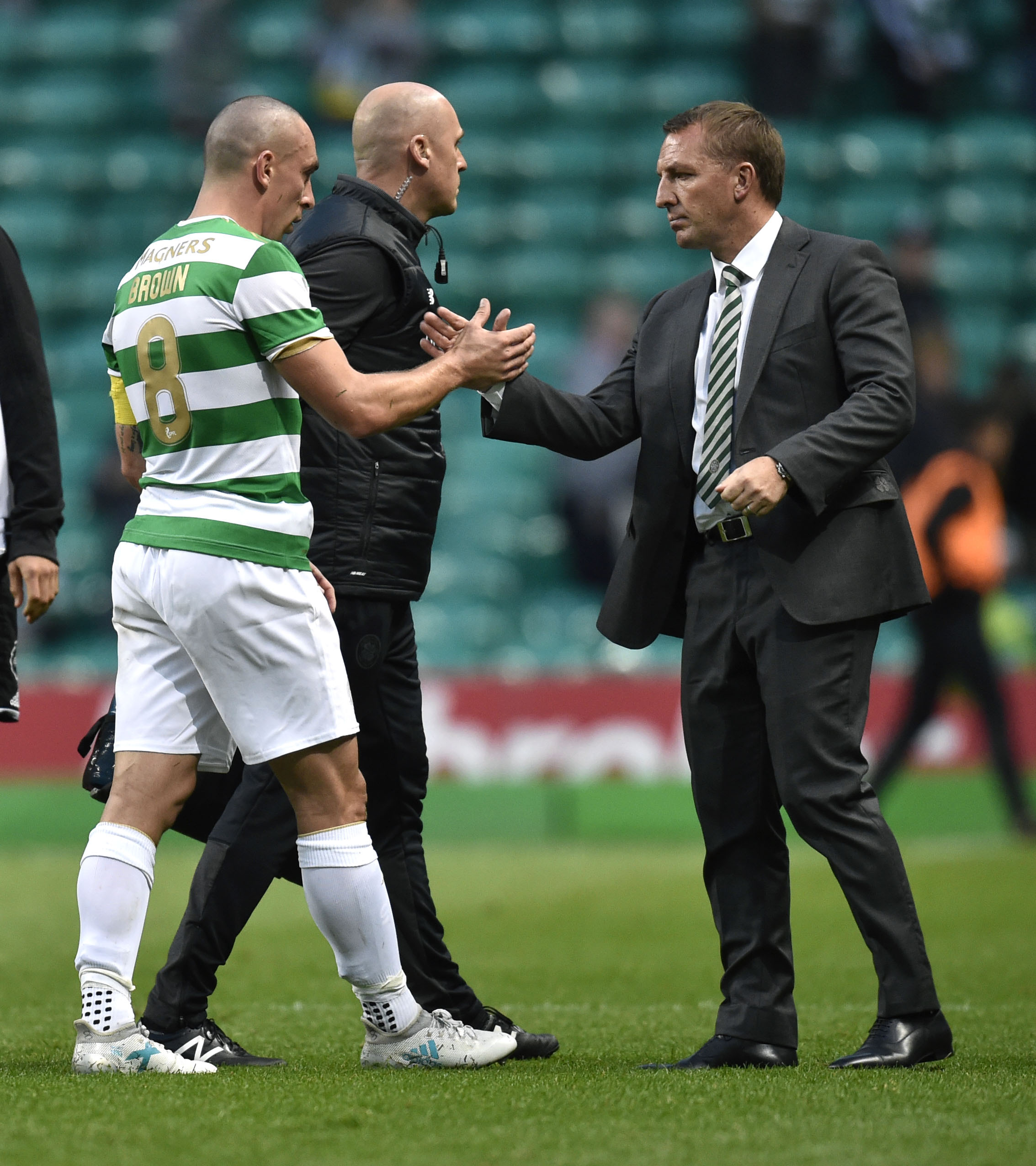 Celtic captain Scott Brown insists Hoops thrive off pressure and expectancy