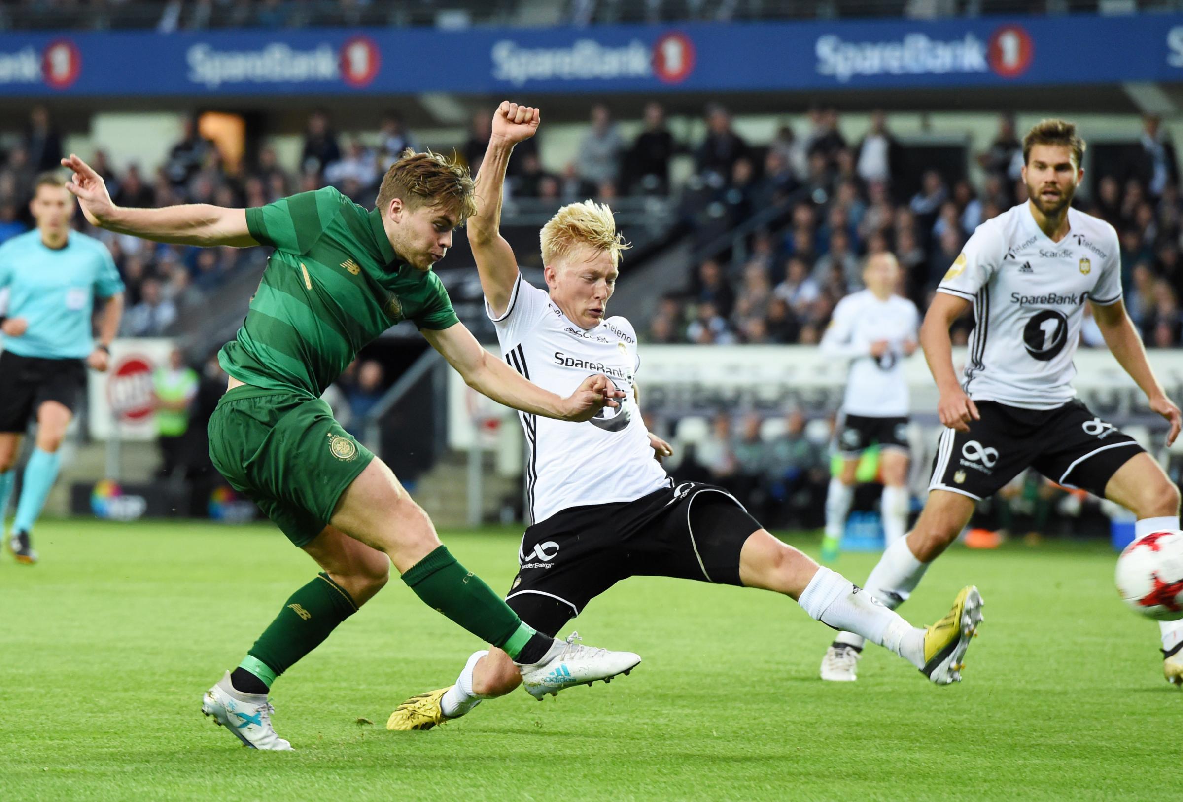 Rosenborg 0 Celtic 1: James Forrest the hero as Celtic progress in Norway