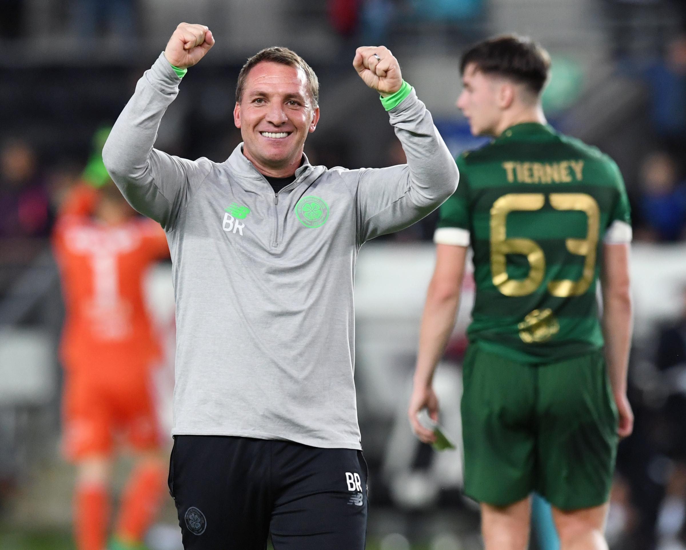 ‘Sensational’: Brendan Rodgers hails triumphant Celtic