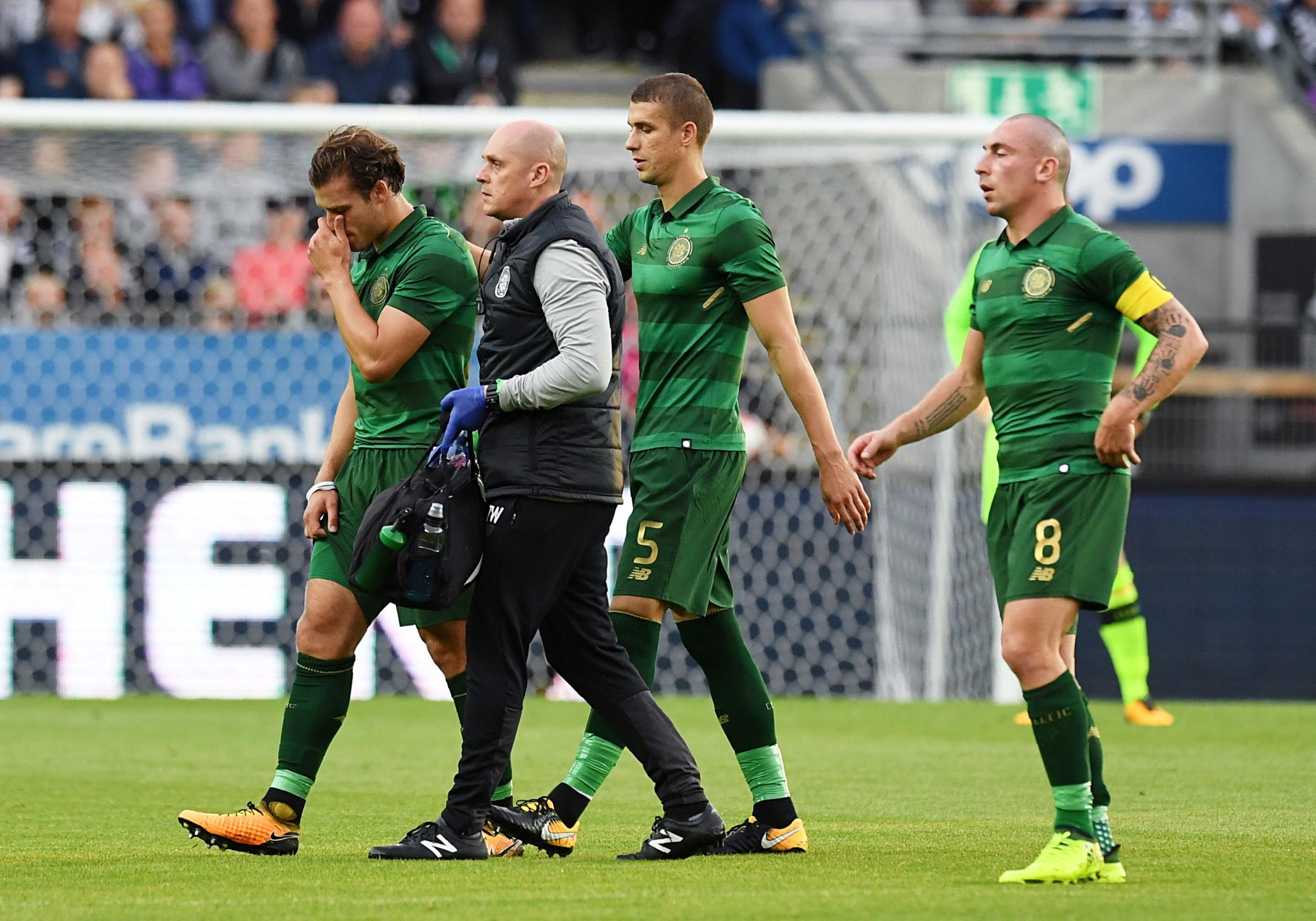 Celtic defender Erik Sviatchenko ruled out of Astana clash through injury