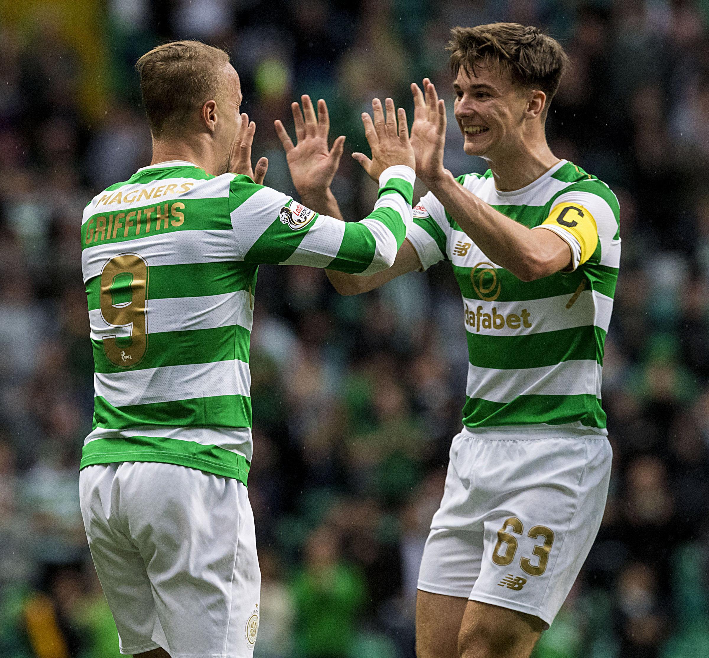 Kieran Tierney delights in captain’s armband but insists Scott Brown going nowhere soon