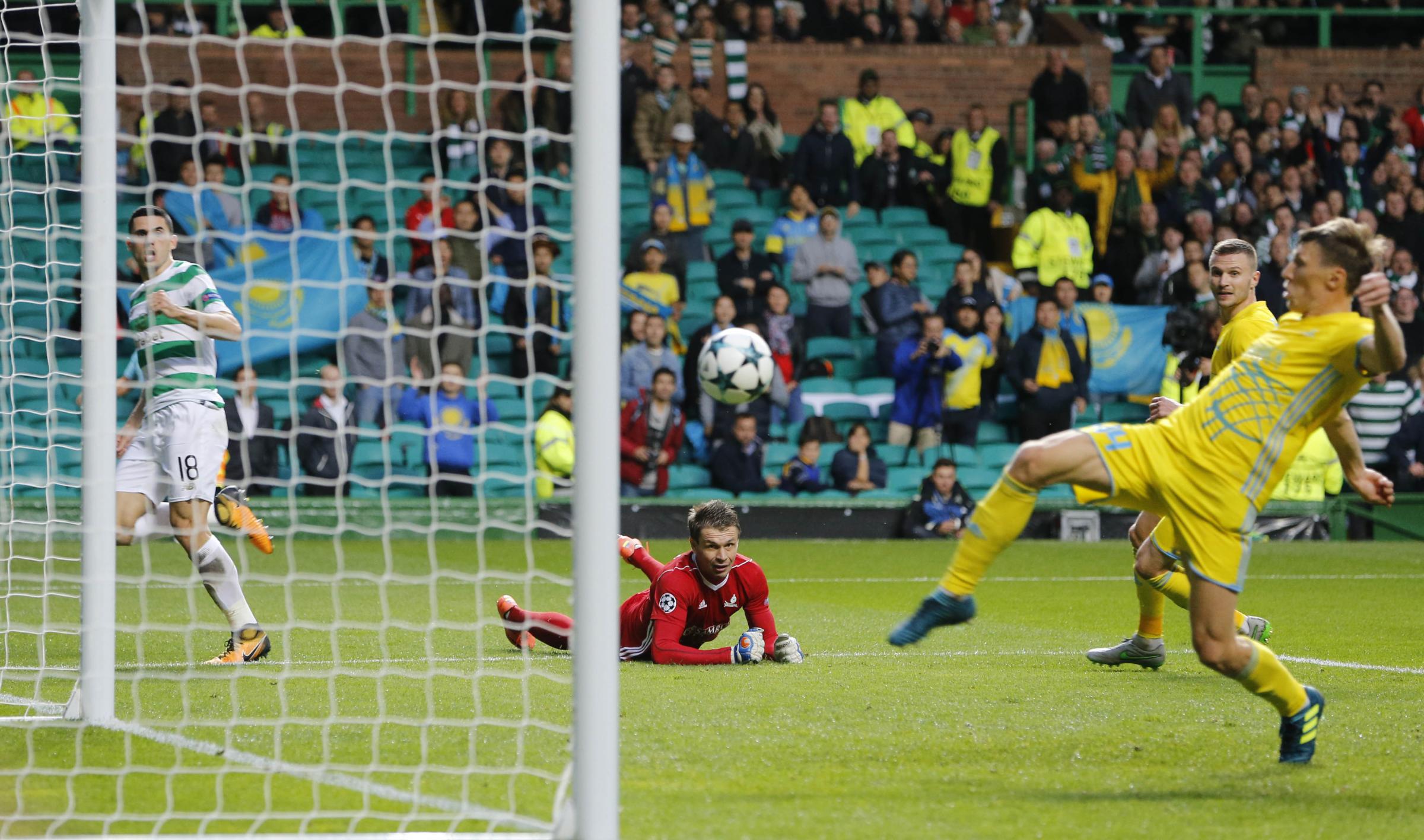 Celtic 5, Astana 0: Brendan Rodgers’s brilliant side are on the cusp of the Champions League group stage