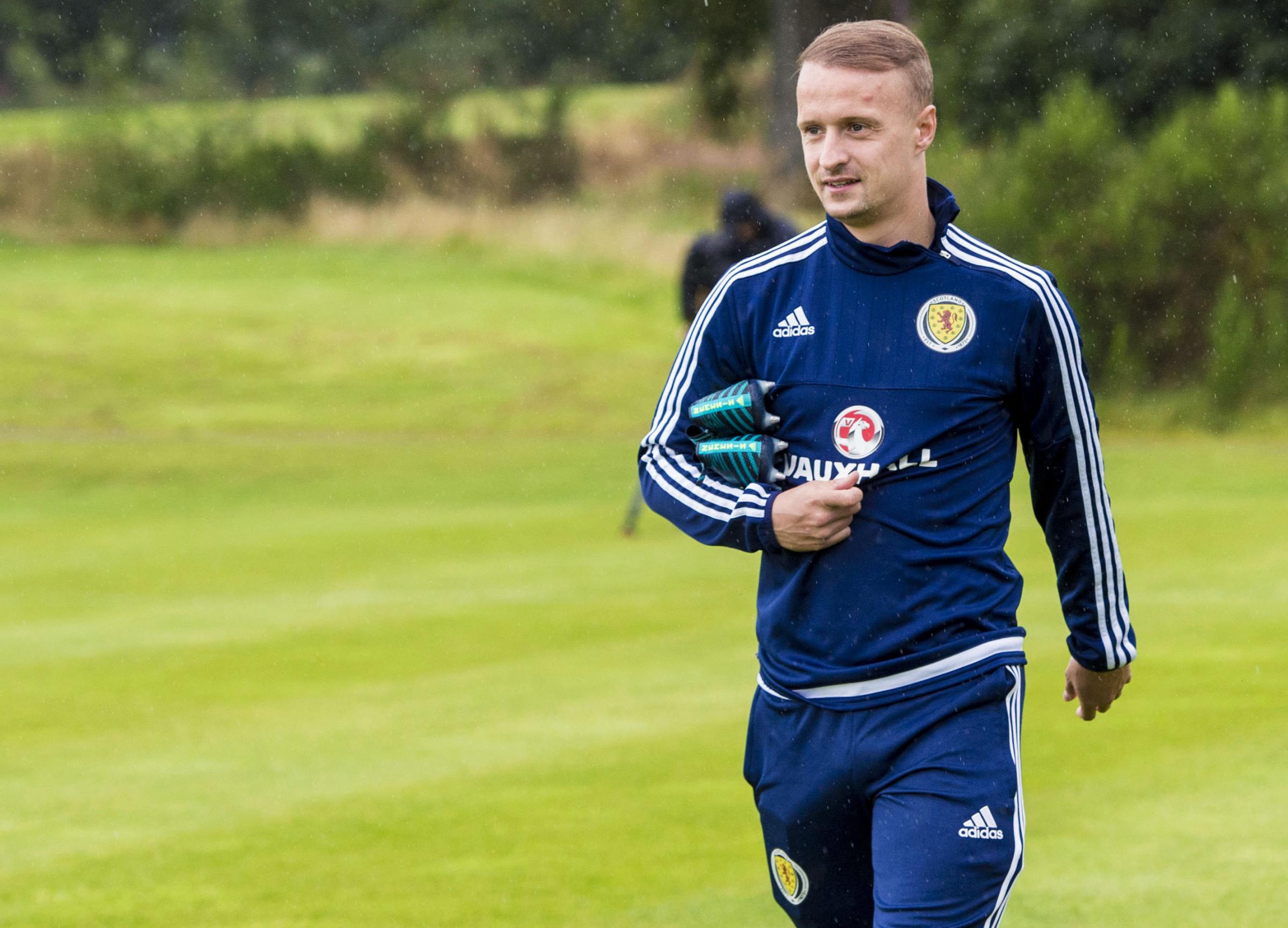 Leigh Griffiths should be first name on Gordon Strachan’s team-sheet tonight