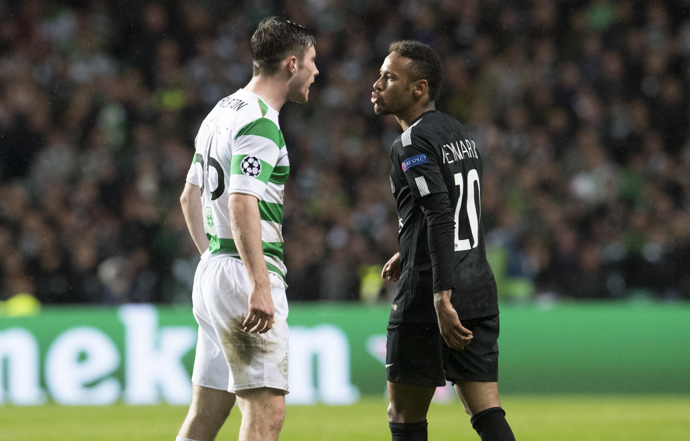 Davie Hay: Celtic’s Tony Ralston can hold his head high after Champions League debut against classless Neymar