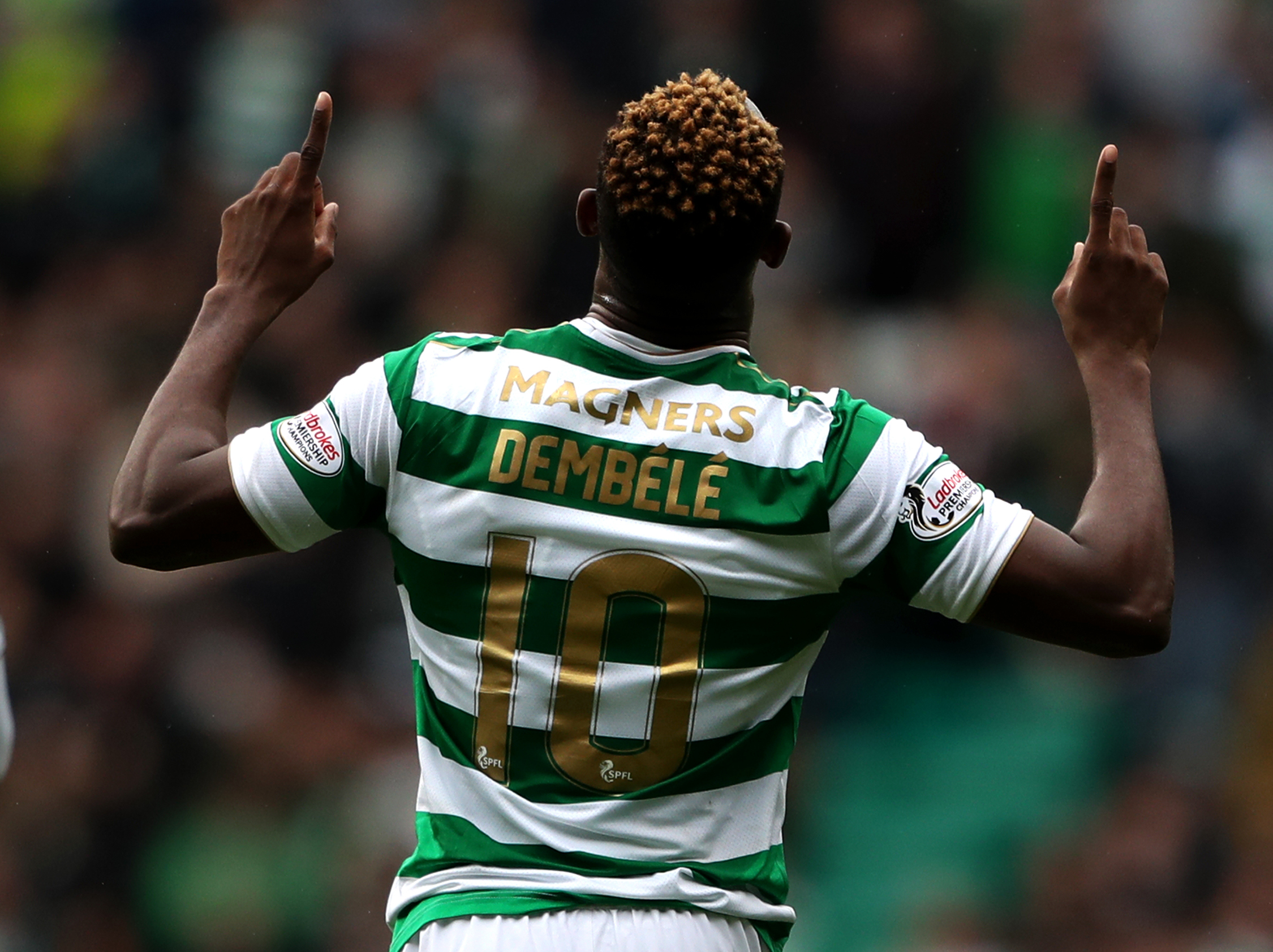 Celtic 4, Ross County 0; Moussa Dembele nets goal on his return as Scottish champions bounce back from PSG defeat