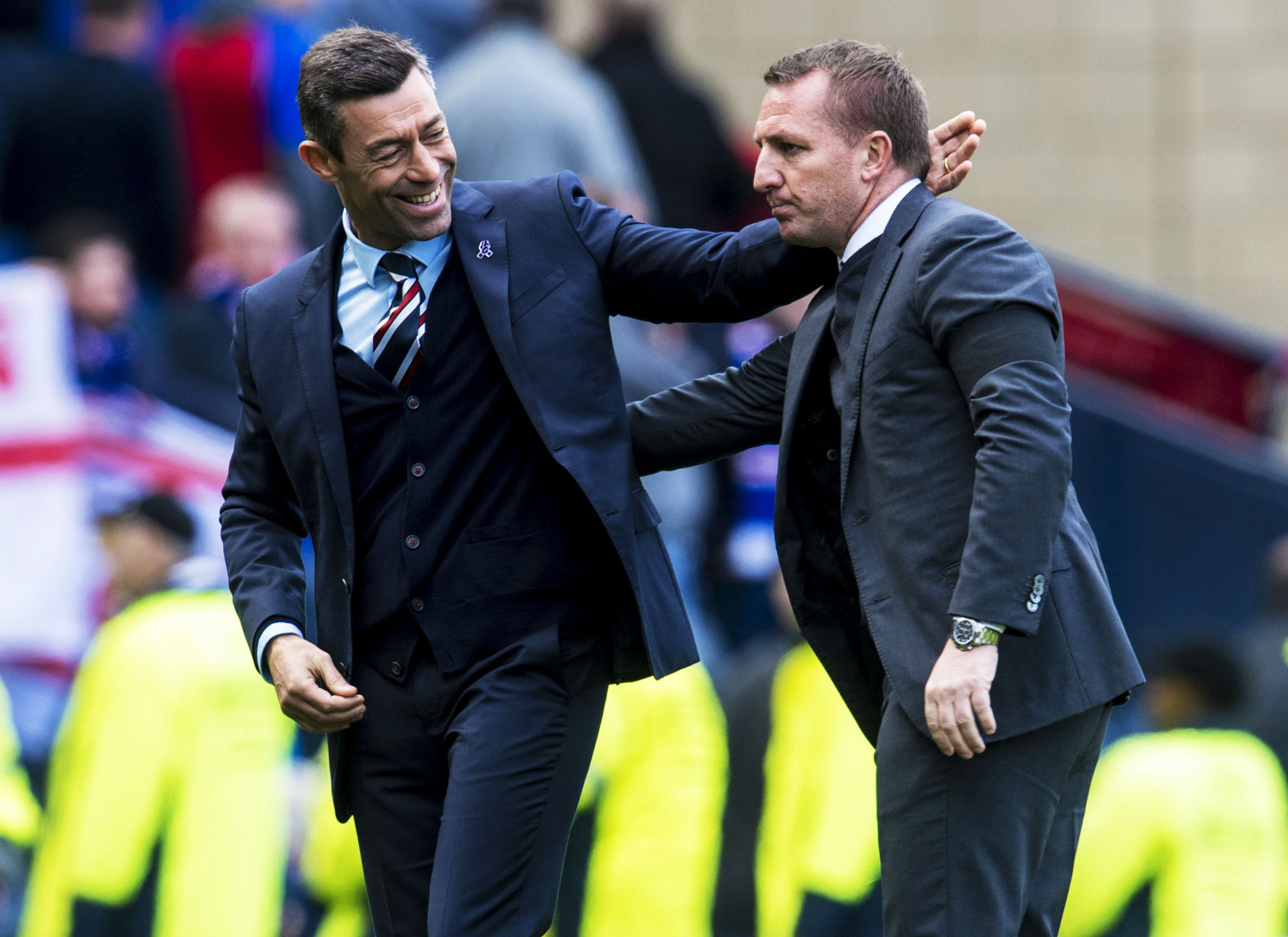 Celtic manager Brendan Rodgers claims Rangers are “scarred” from their previous derby defeats