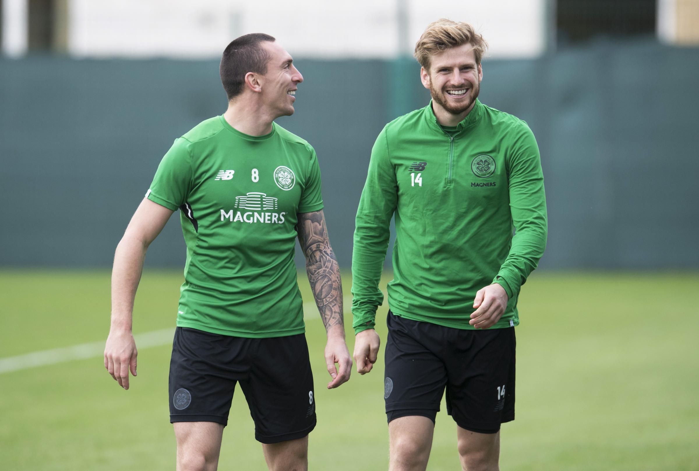 Celtic trio Scott Brown, Stuart Armstrong and Jozo Simunovic all ready for Bayern Munich test