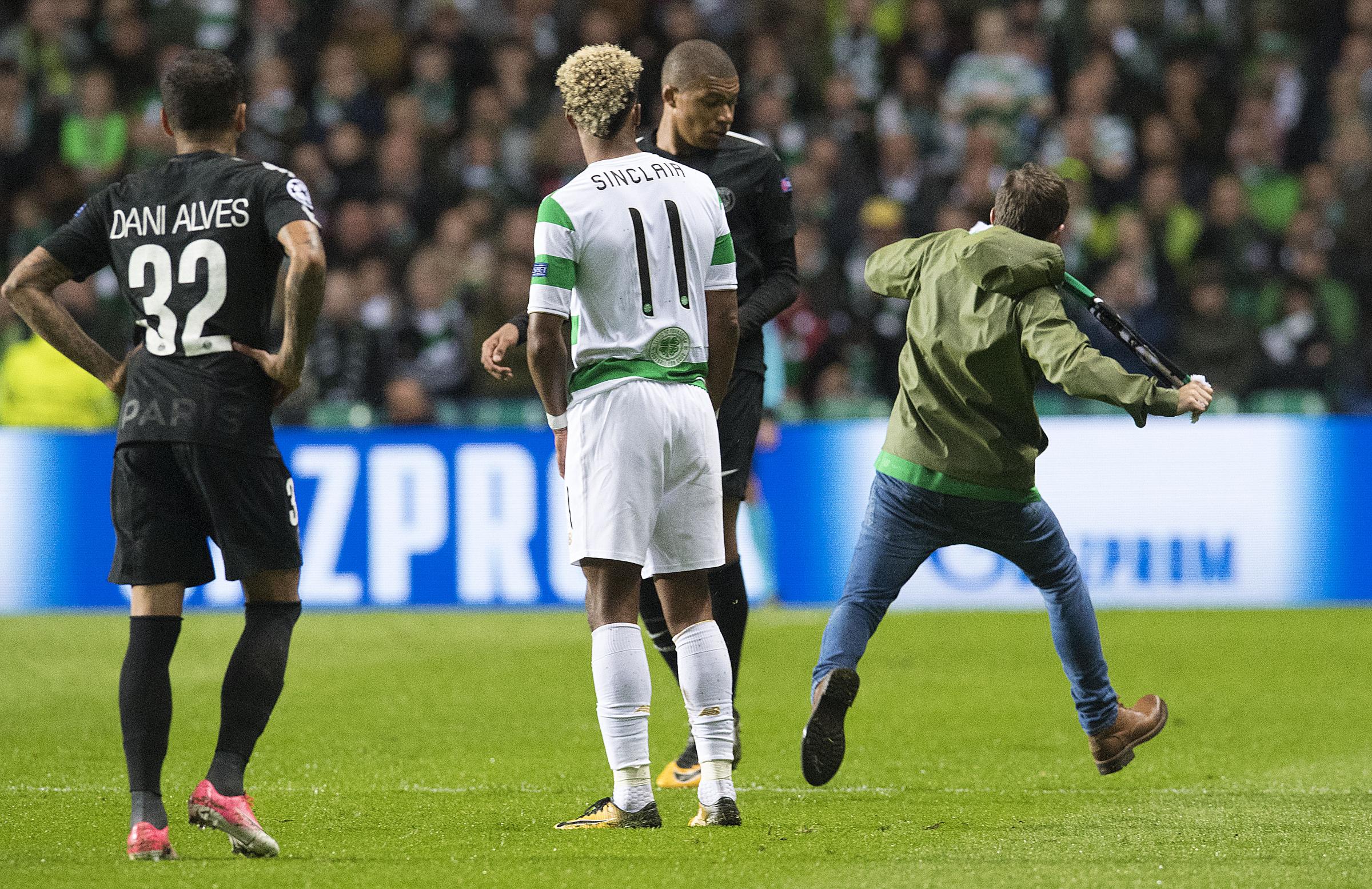 Celtic fined again by UEFA after Paris Saint-Germain pitch invasion