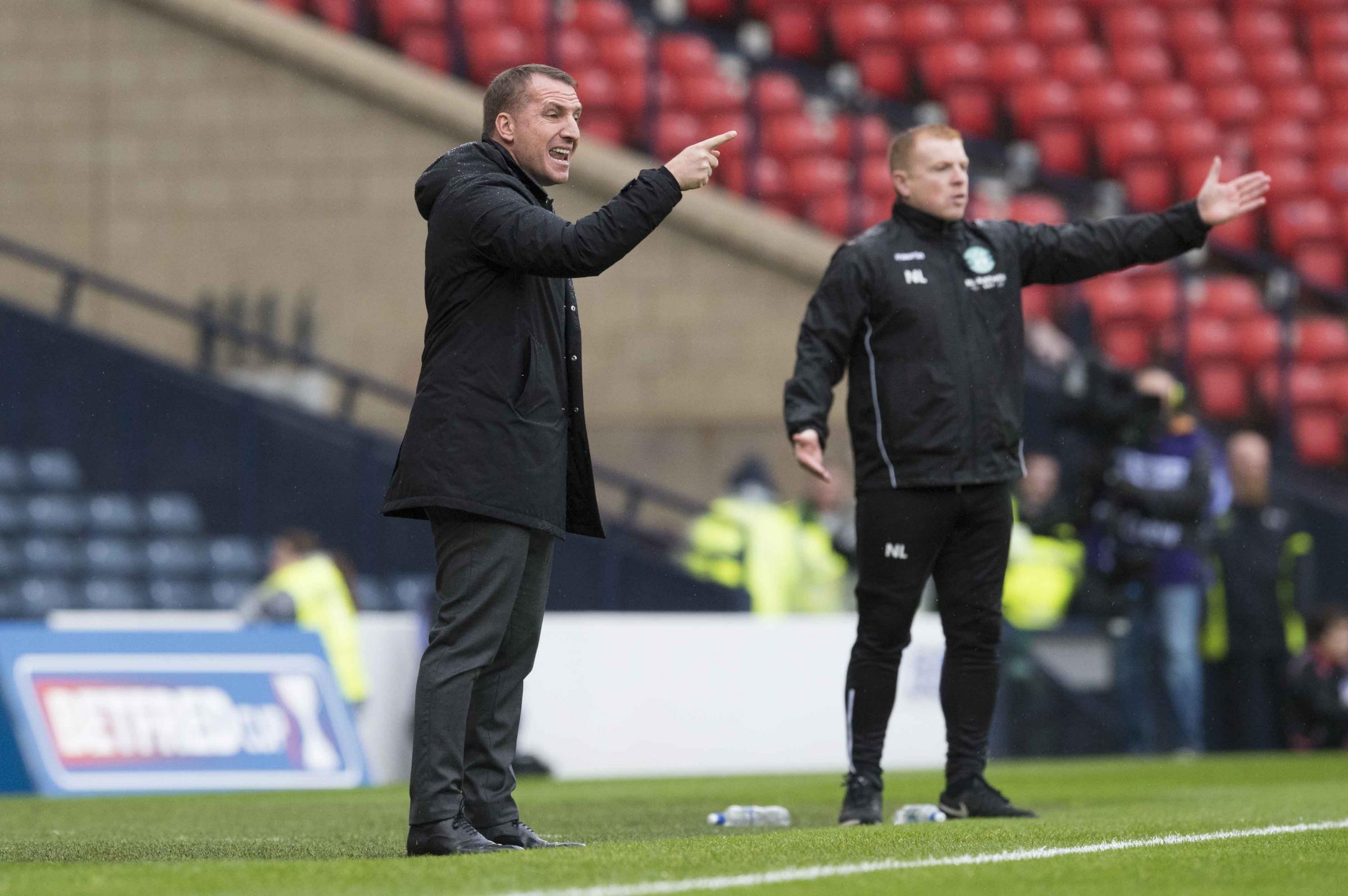 Assistant ref said sorry for awarding Hibs penalty, says Celtic boss Brendan Rodgers