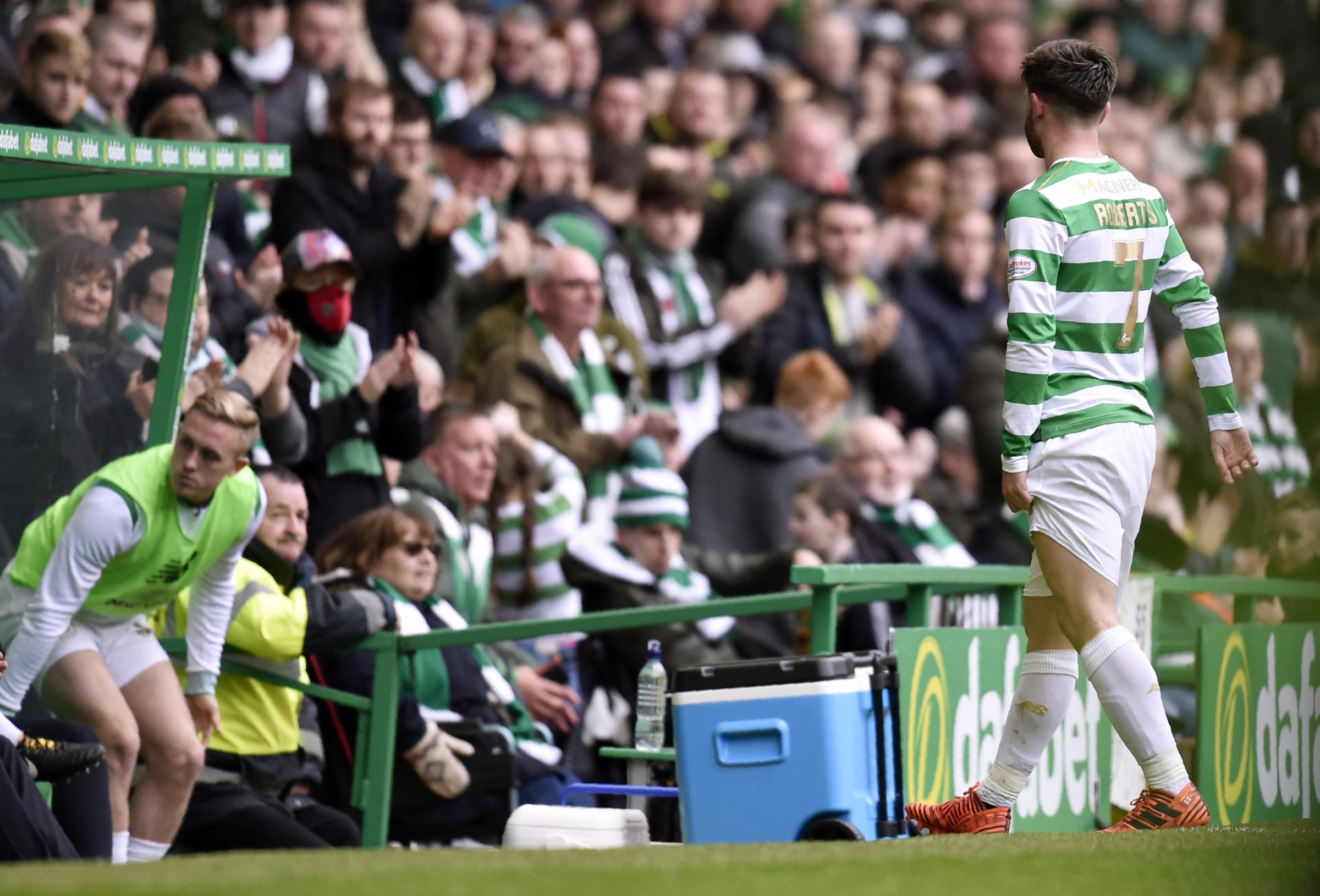 Celtic striker Leigh Griffiths believes Hoops can cope without Patrick Roberts against Bayern Munich