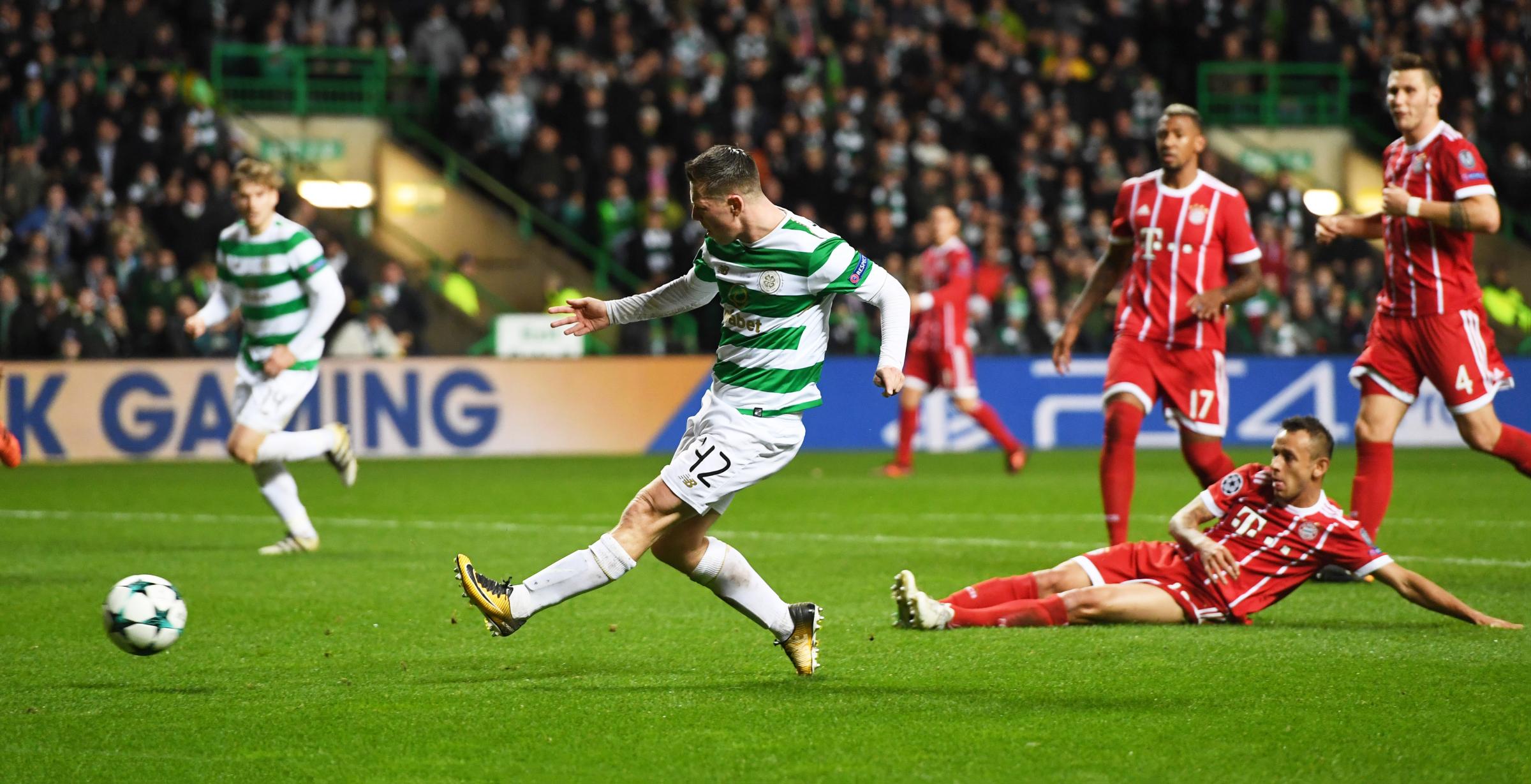 Celtic’s Callum McGregor describes Bayern Munich defeat as a ‘stepping stone in the right direction’