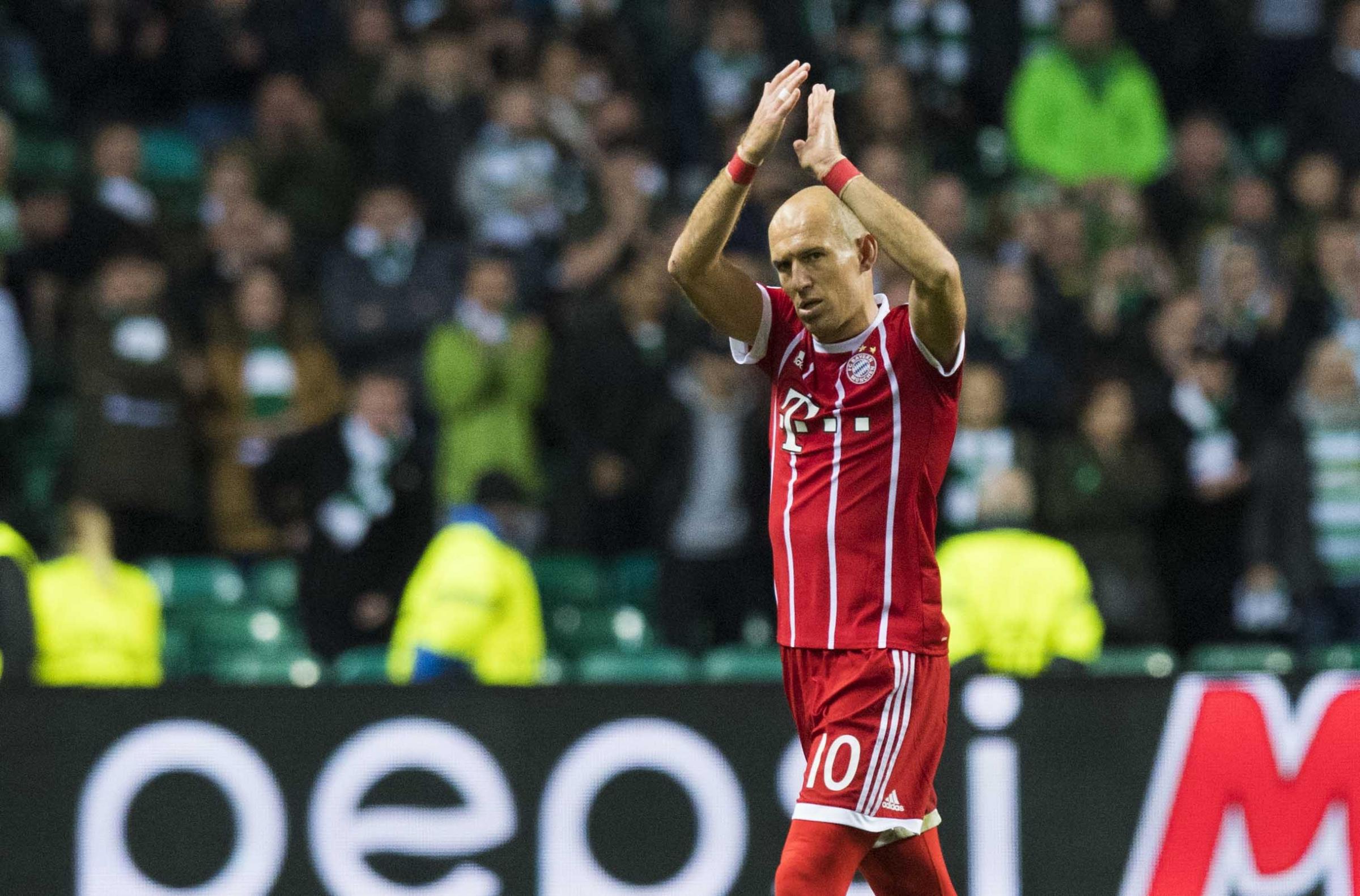 Bayern Munich star Arjen Robben praises Brendan Rodgers’ influence on Celtic’s style