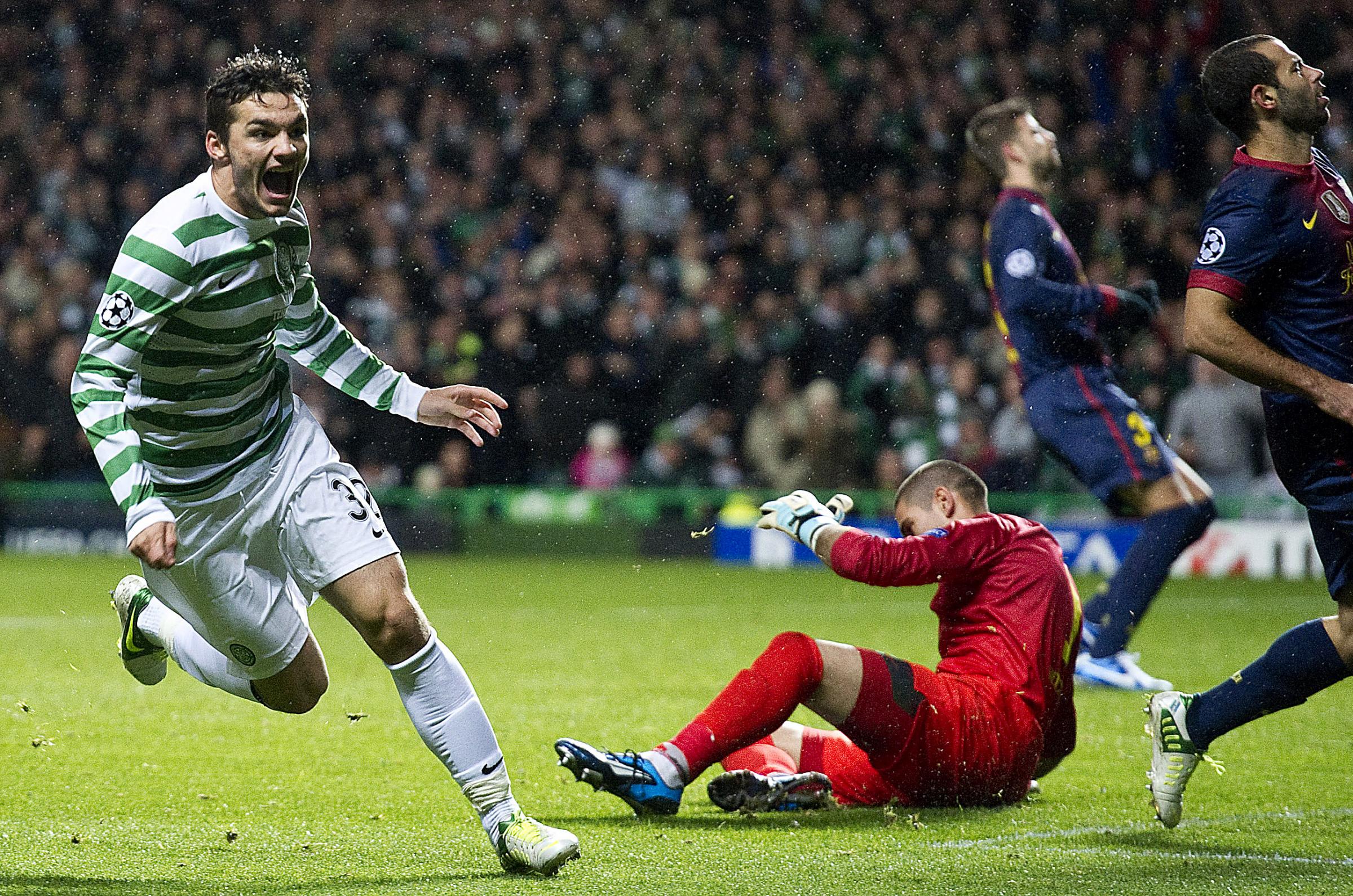 ON THIS DAY: Five years on from the night Celtic and Tony Watt stunned Barcelona at Parkhead