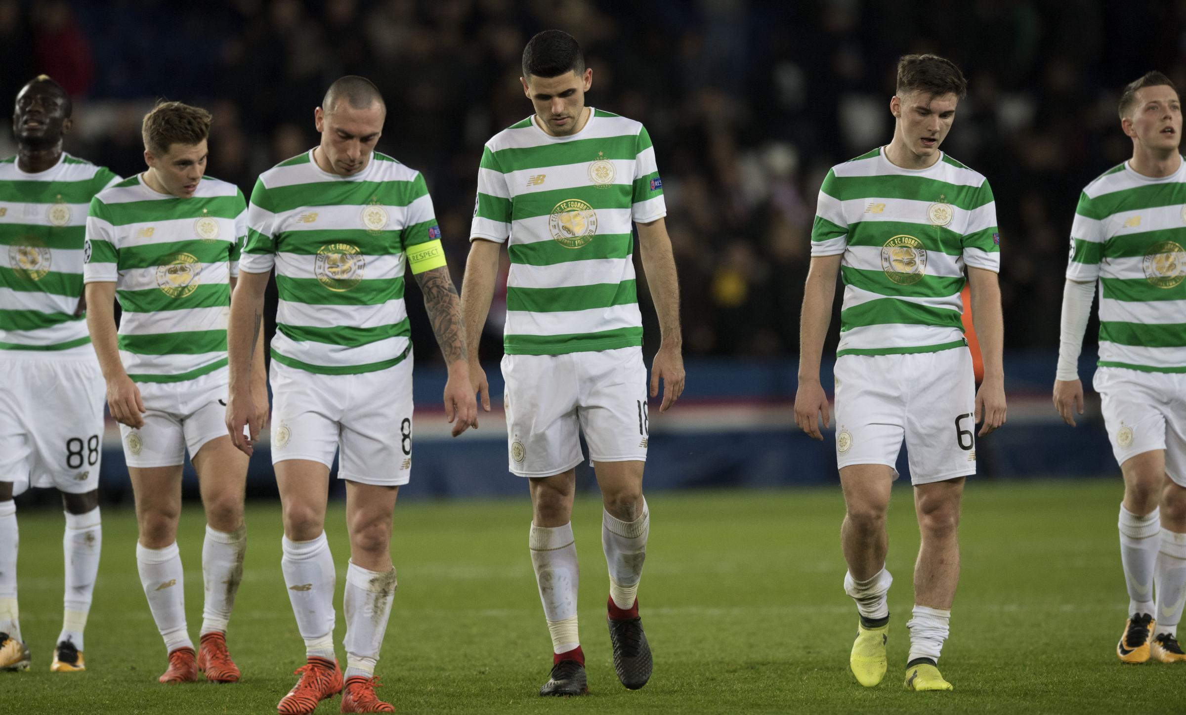 French newspaper hammers Celtic players for second time after PSG drubbing as one player earns 1/10 rating