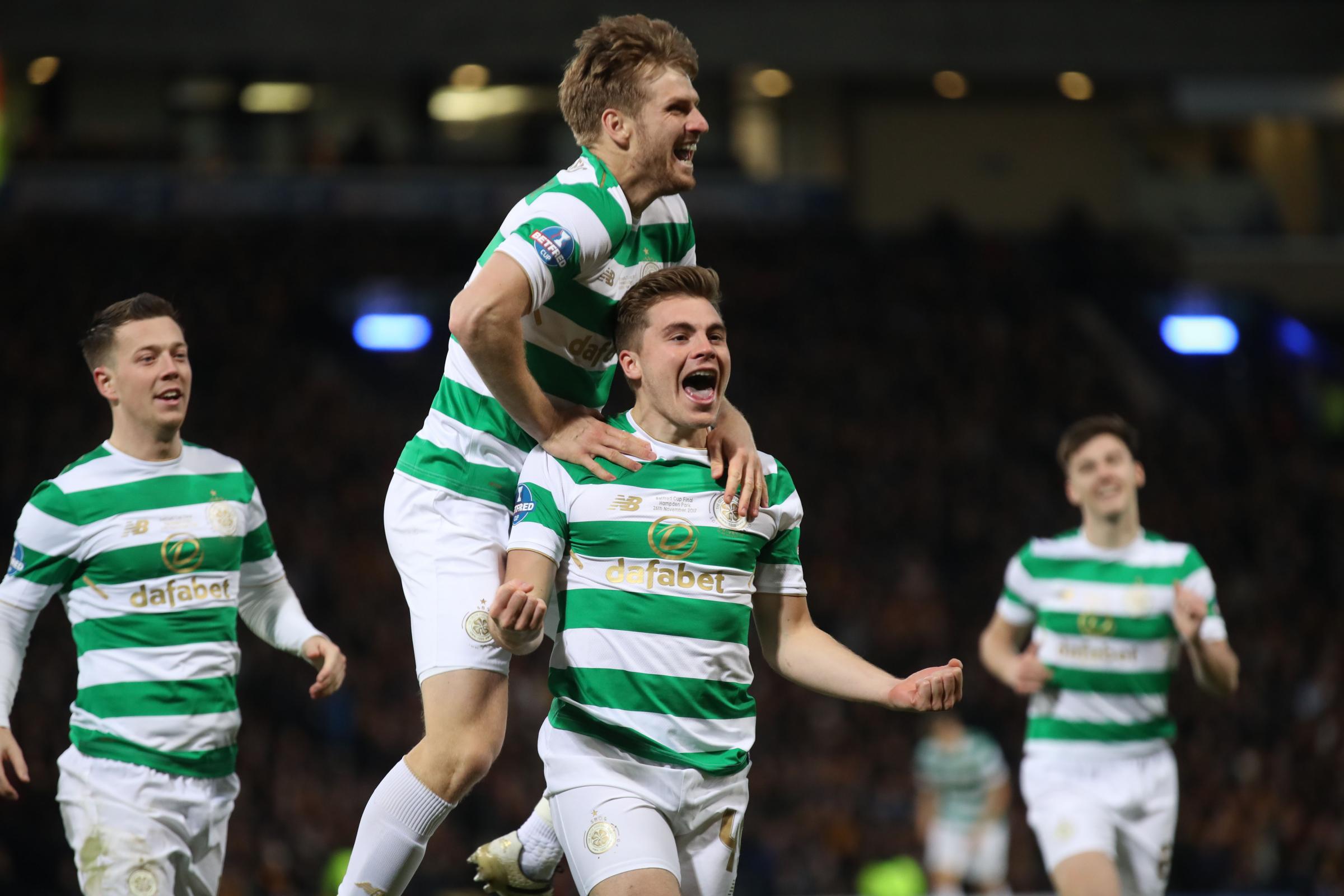 Celtic manager Brendan Rodgers makes history as Hoops win Betfred Cup with 2-0 win over Motherwell