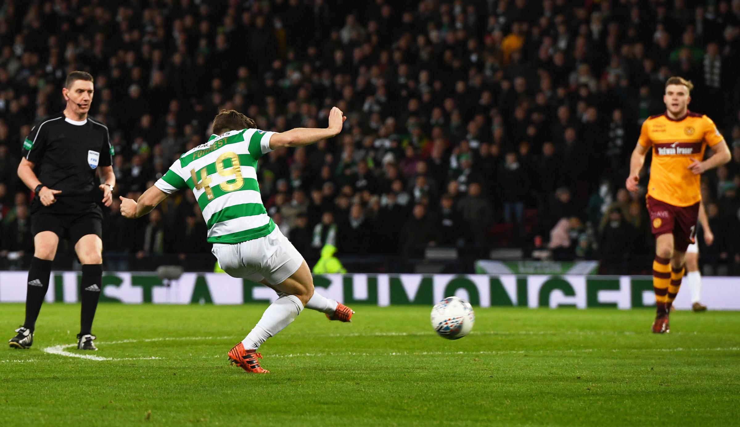 James Forrest sets sights on double Treble after Celtic triumph in Betfred Cup final