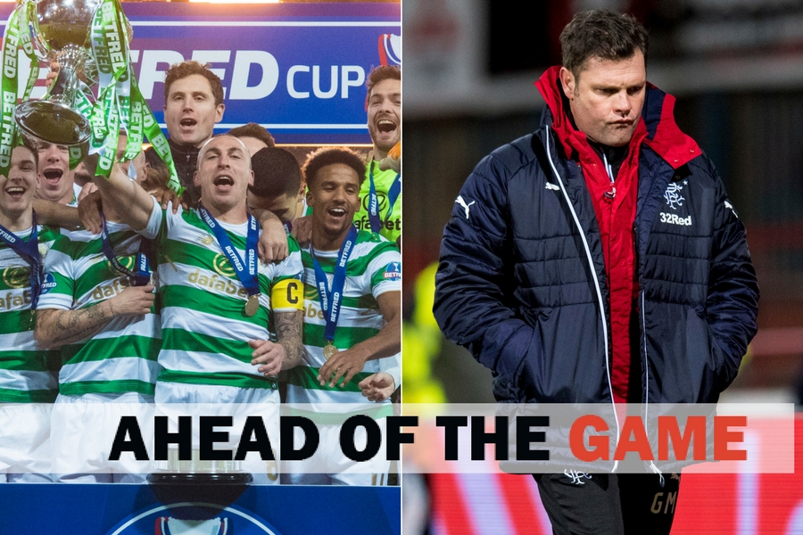 Ahead of the Game: Rangers crash to Dundee defeat as Celtic triumph in Betfred Cup final