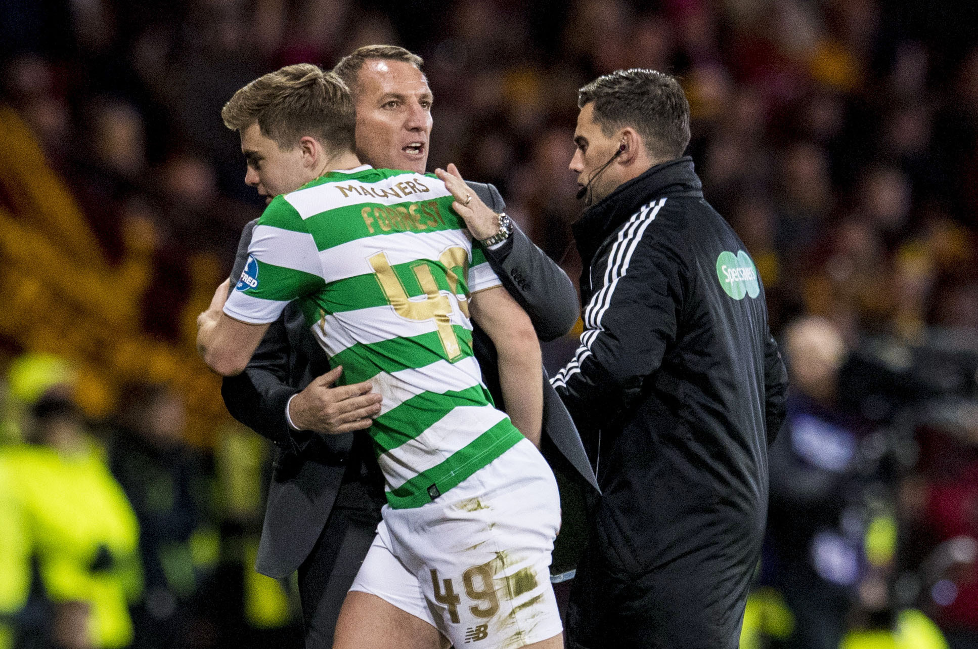 I’m in the best form of my career thanks to Brendan Rodgers says Celtic winger James Forrest