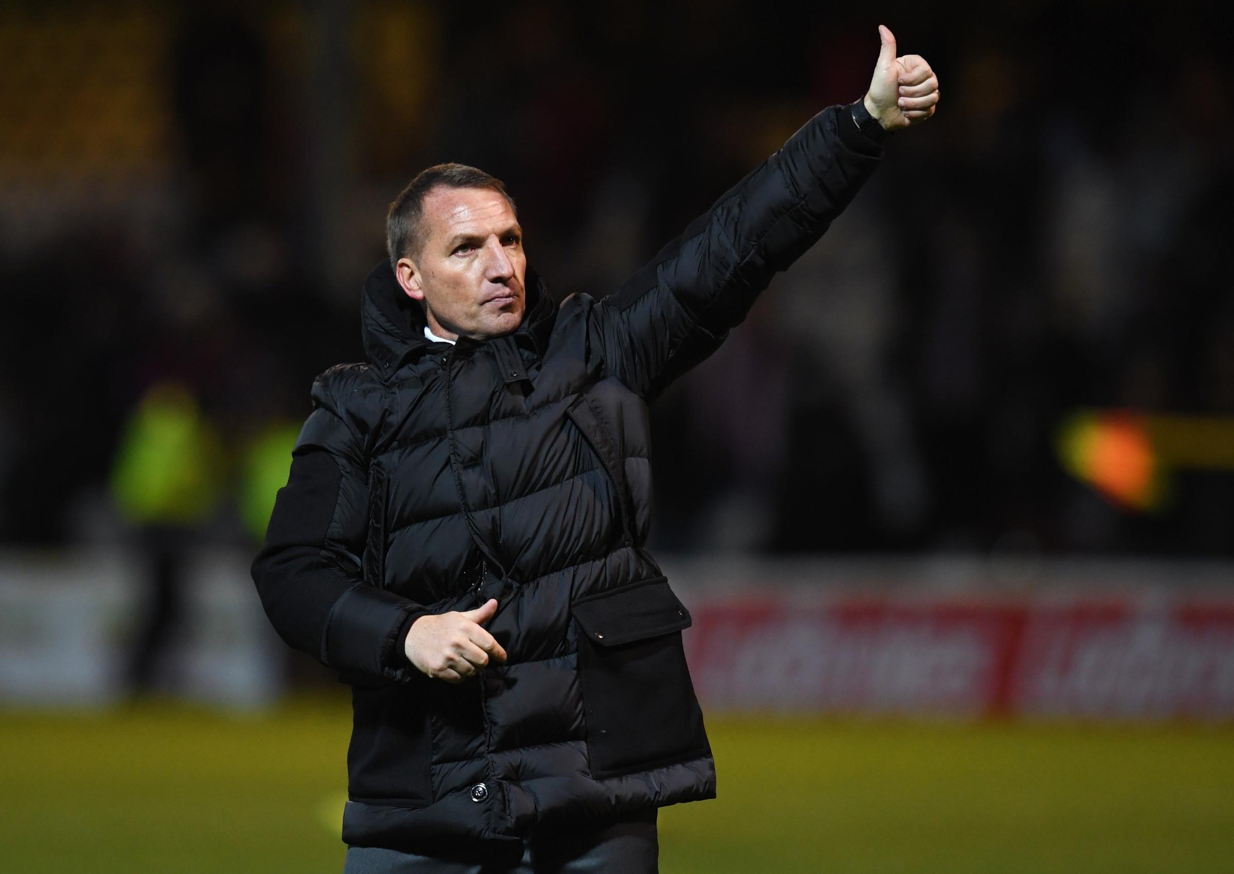 Celtic manager Brendan Rodgers: People will always be negative but we don’t care