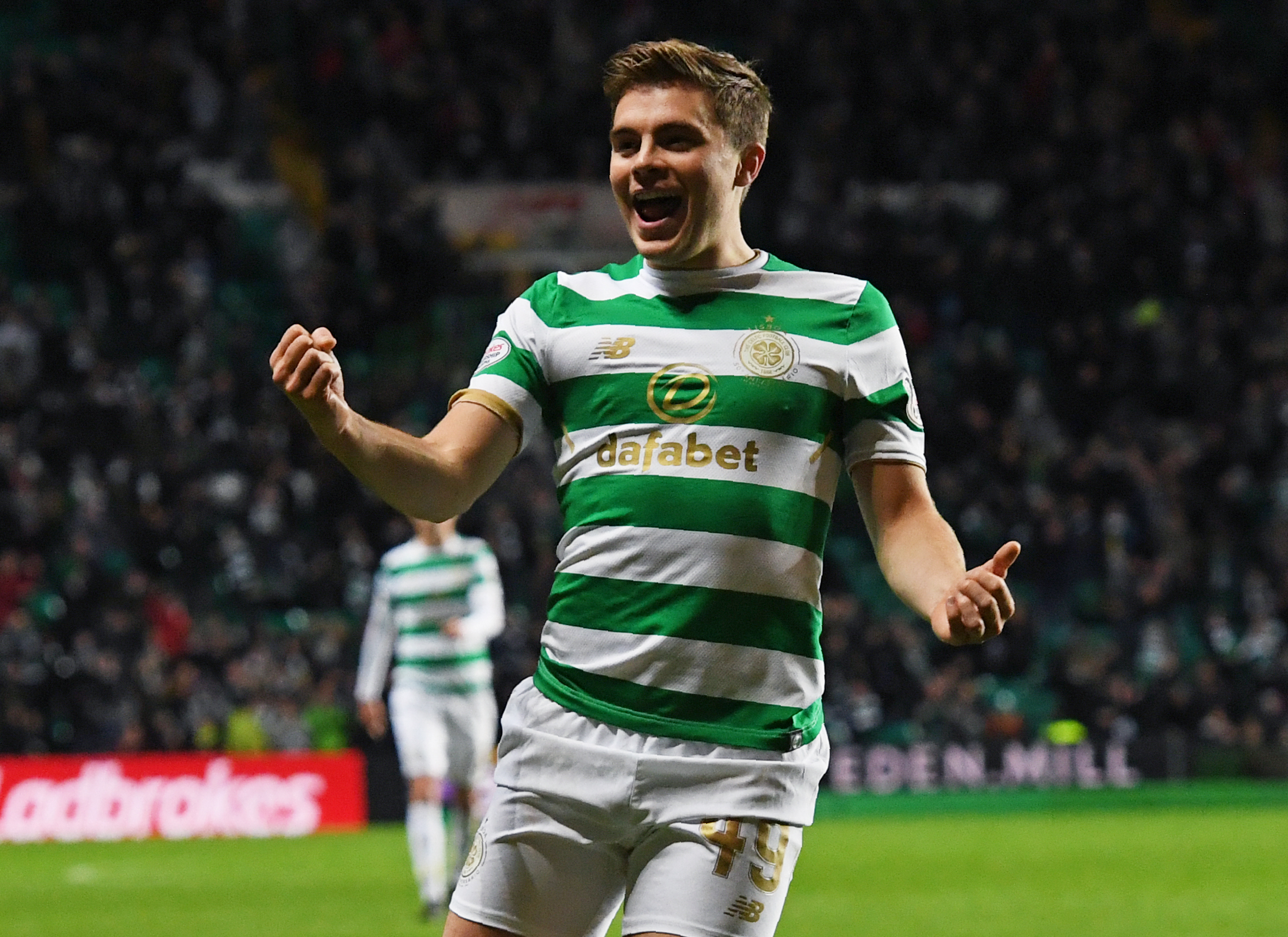 Celtic defender Kieran Tierney dreads coming up against James Forrest in training games