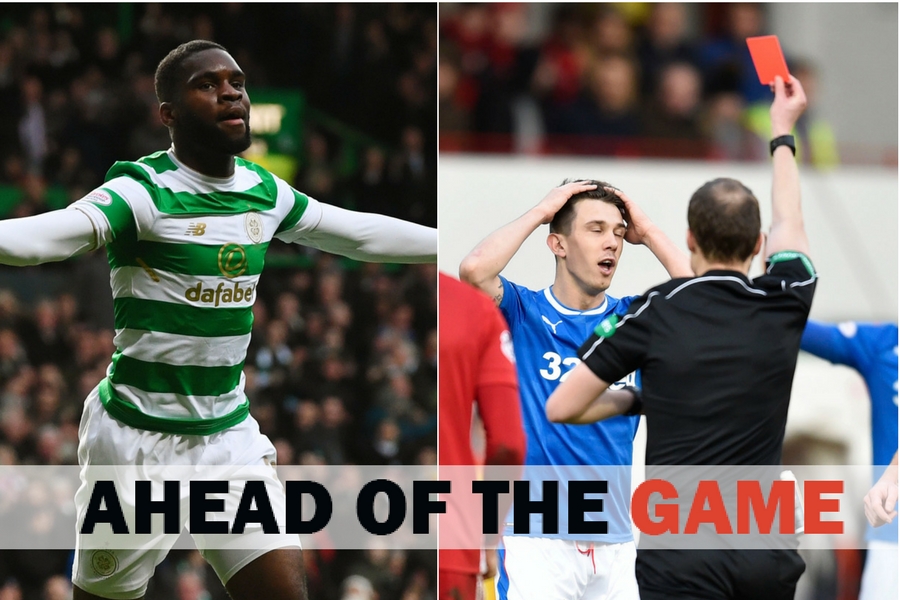 Ahead of the Game: Celtic striker Odsonne Edouard hits a hat-trick and did Rangers’ Ryan Jack deserve a red card?