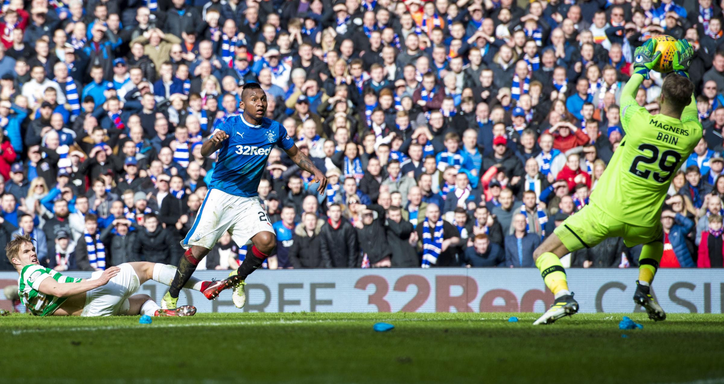 Celtic goalkeeper Scott Bain: Ibrox win would be all the sweeter after decision to cut tickets