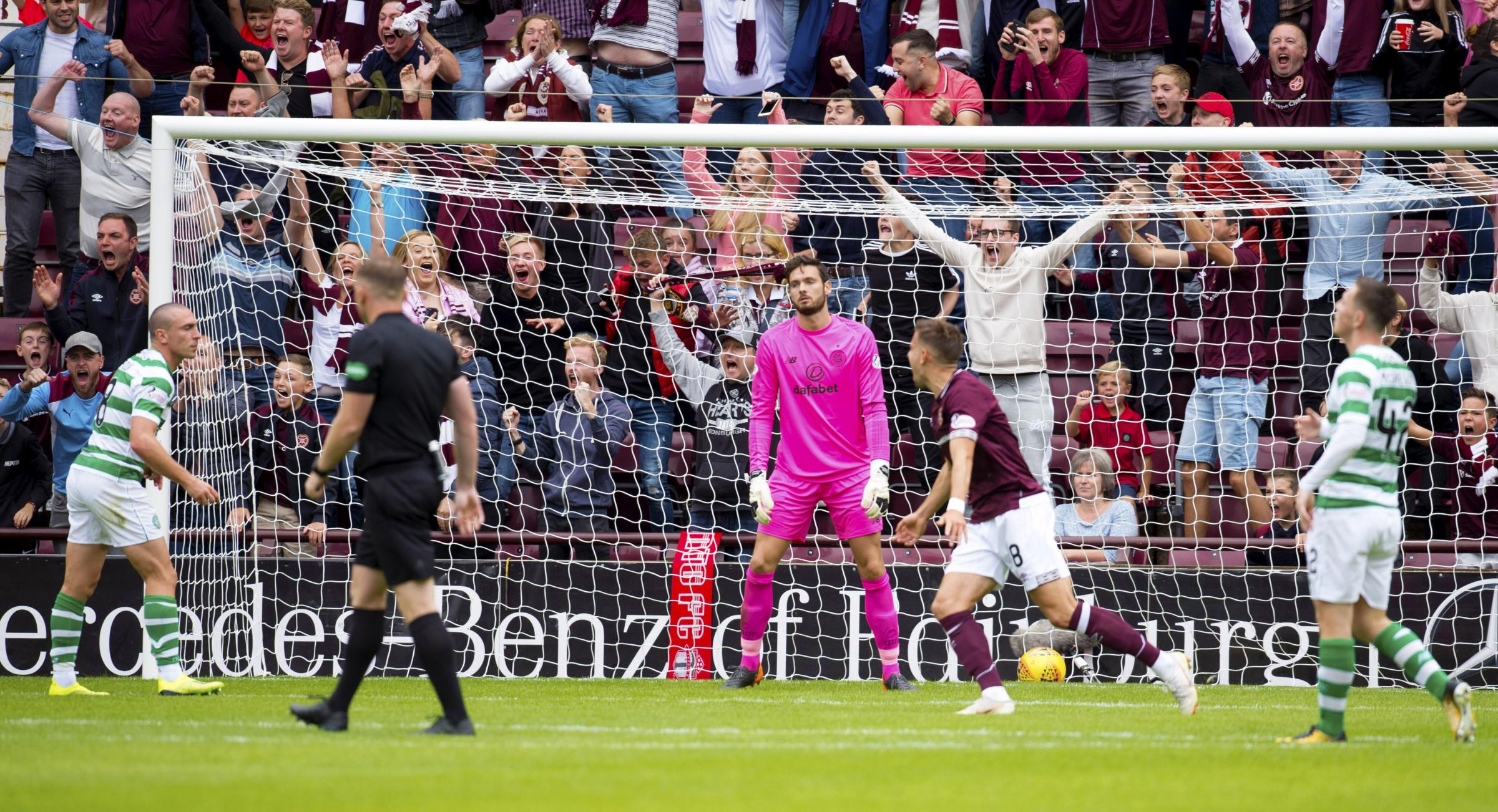 Hearts 0 Celtic 1; Kyle Lafferty adds to Celtic’s difficult week