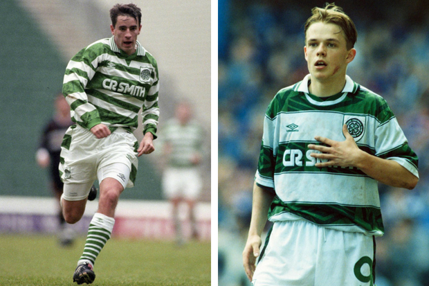 Former Celtic player Simon Donnelly shares snap of his boy with Phil O’Donnell’s son at Celtic Park